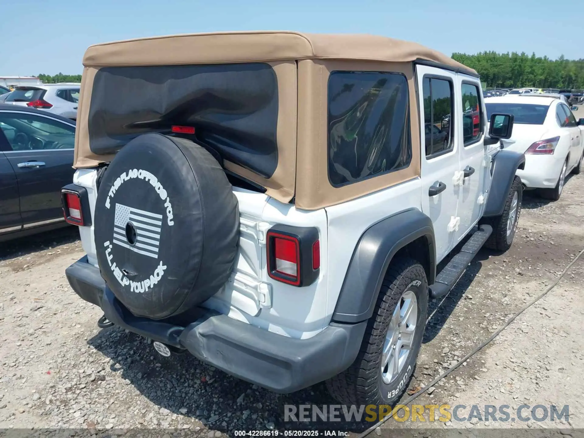 4 fotografías del automóvil dañado 1C4HJXDN2KW508341 JEEP WRANGLER UNLIMITED 2019