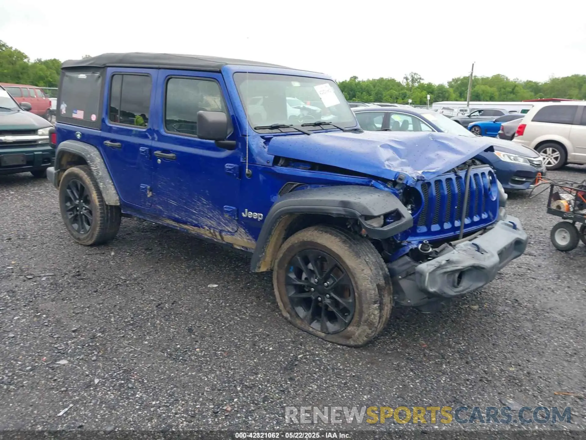 1 fotografías del automóvil dañado 1C4HJXDN3KW547195 JEEP WRANGLER UNLIMITED 2019