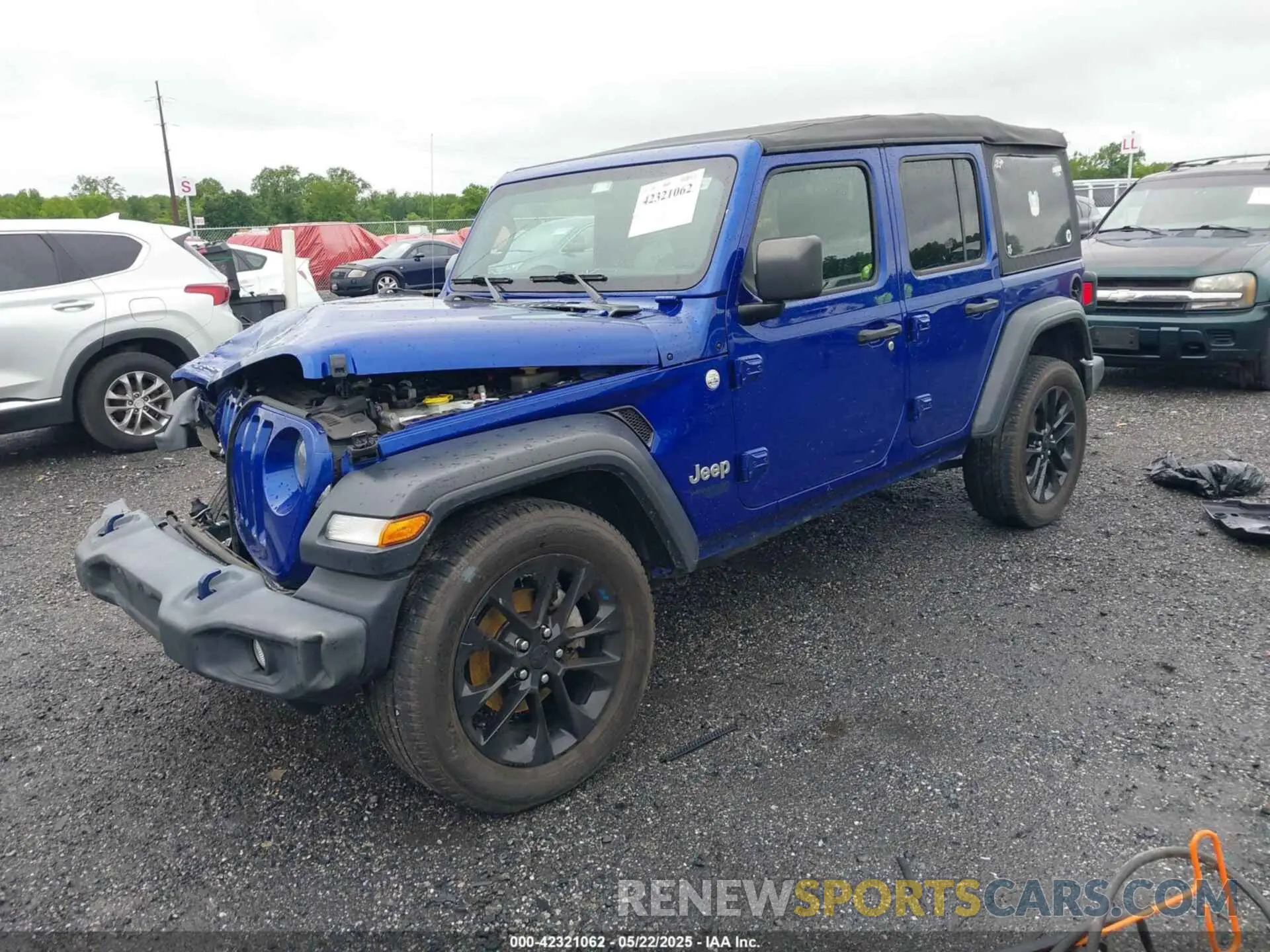 2 fotografías del automóvil dañado 1C4HJXDN3KW547195 JEEP WRANGLER UNLIMITED 2019