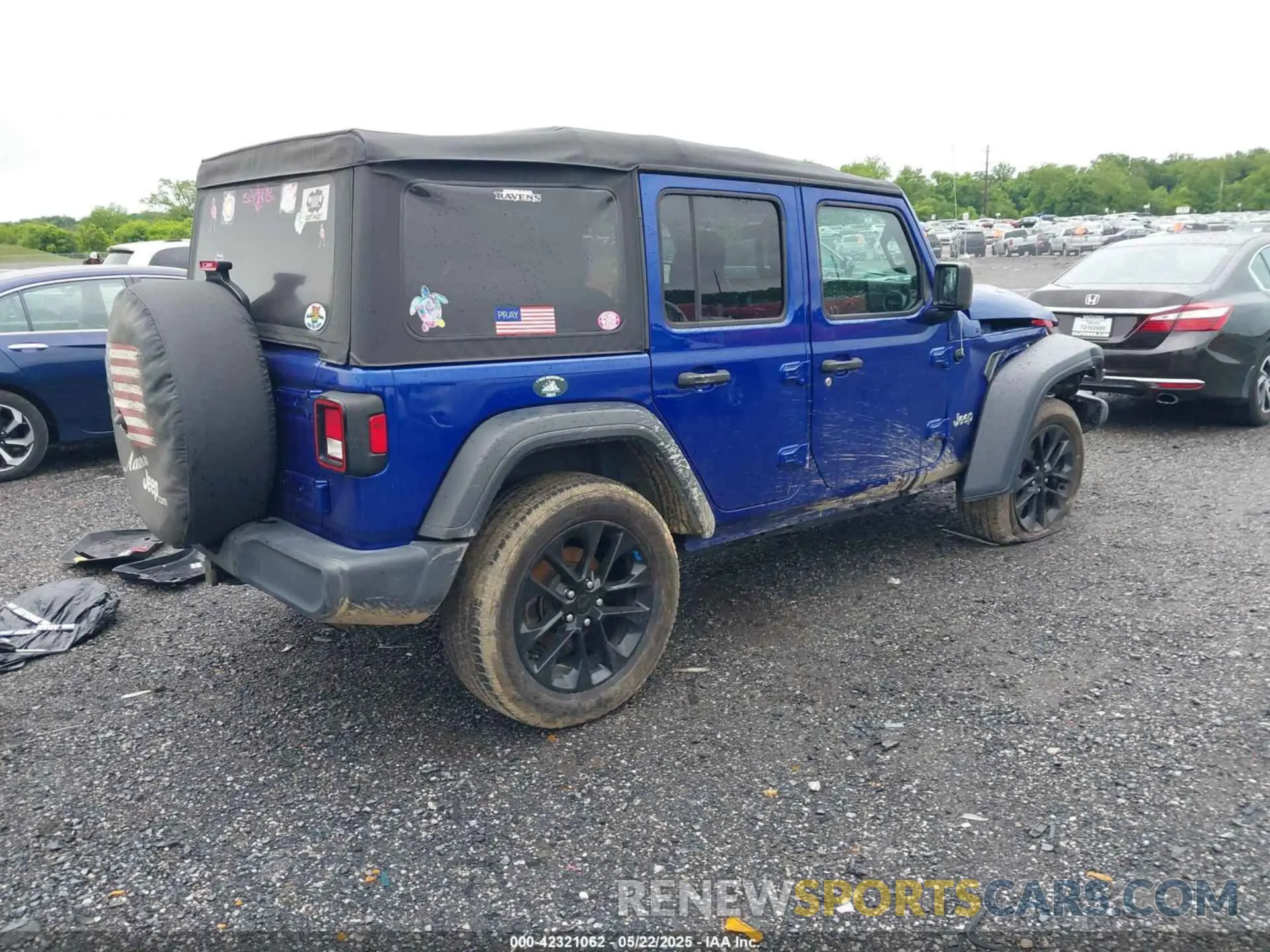 4 fotografías del automóvil dañado 1C4HJXDN3KW547195 JEEP WRANGLER UNLIMITED 2019