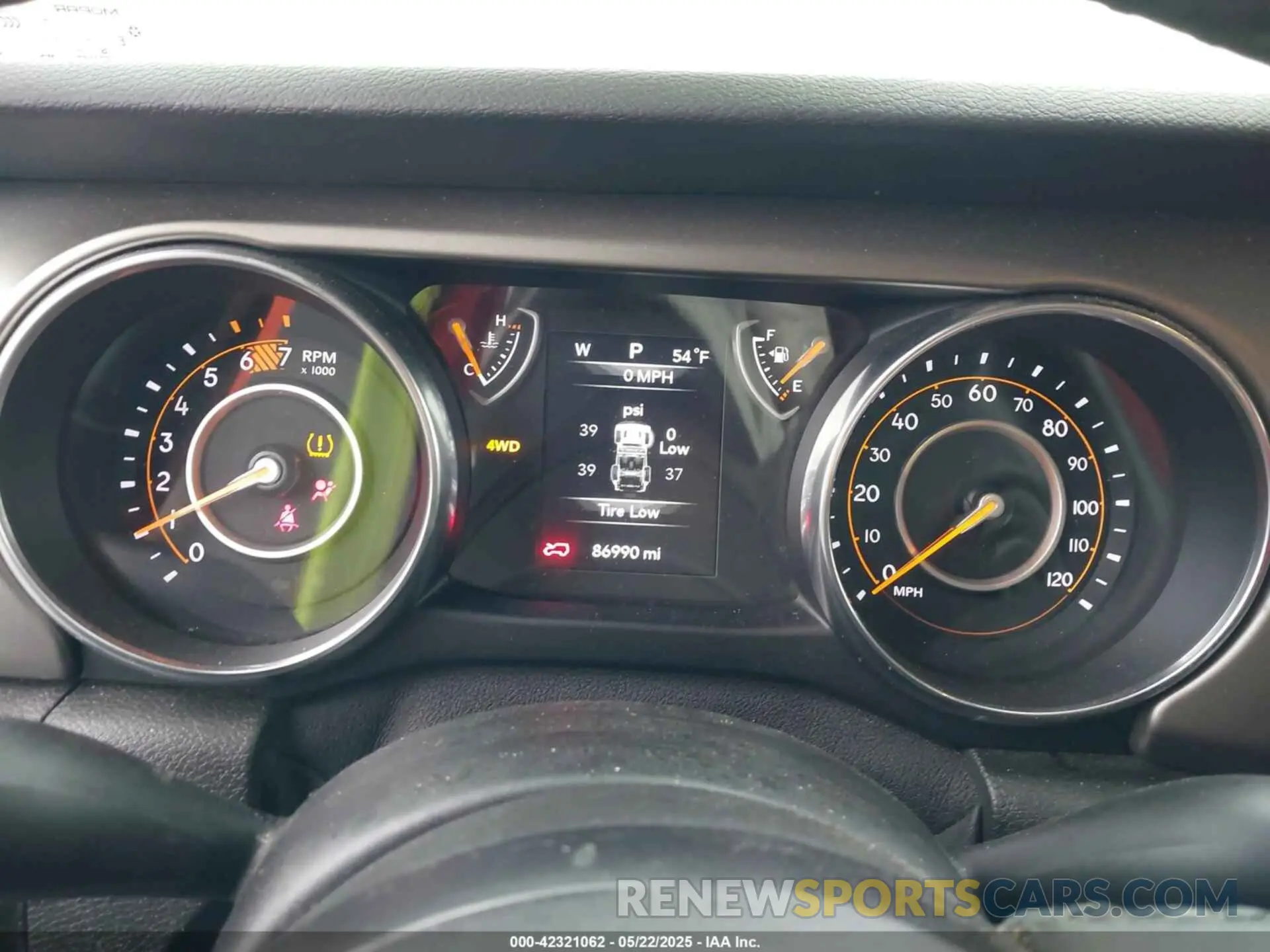 7 fotografías del automóvil dañado 1C4HJXDN3KW547195 JEEP WRANGLER UNLIMITED 2019