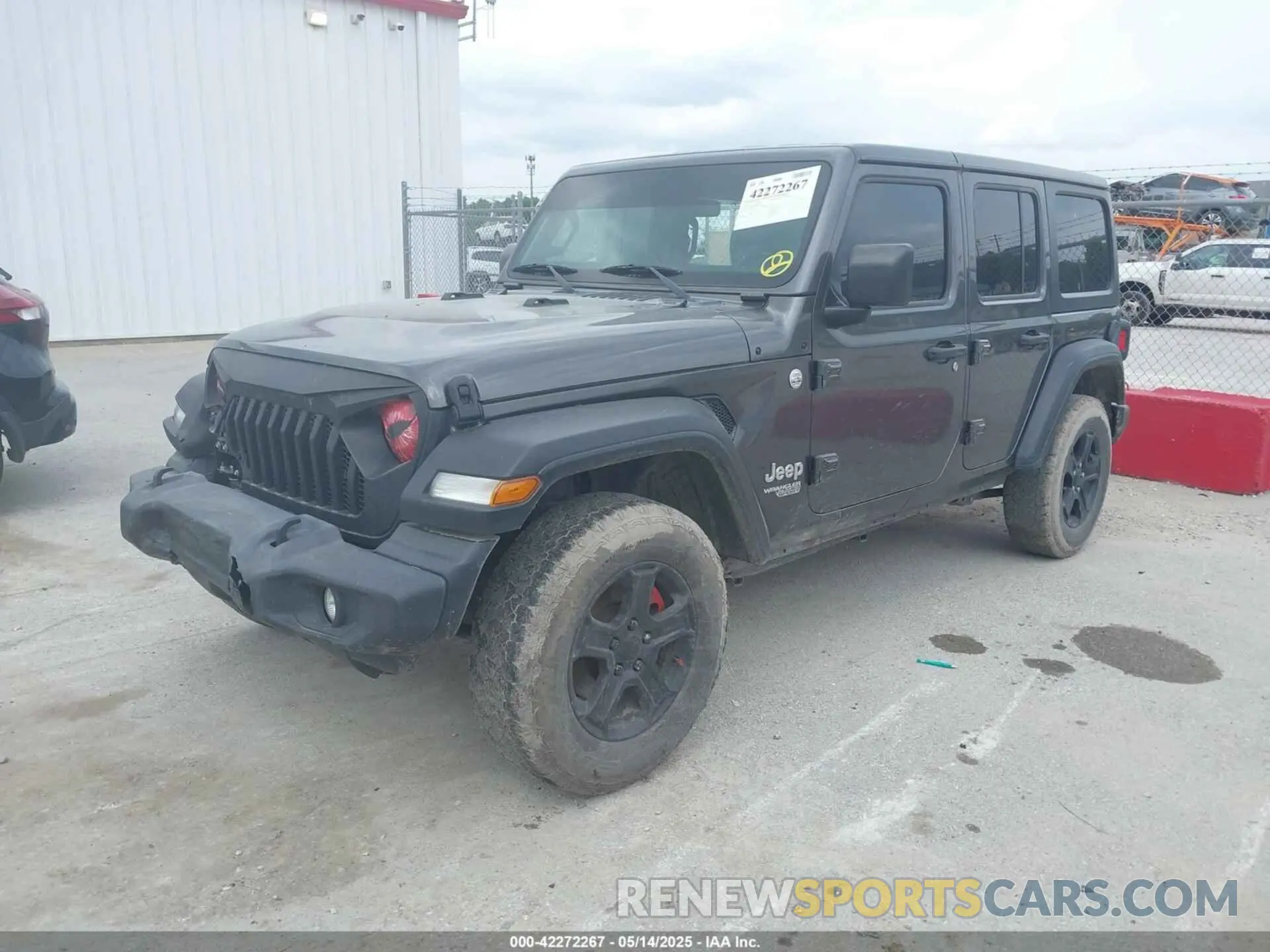 2 fotografías del automóvil dañado 1C4HJXDN3KW634644 JEEP WRANGLER UNLIMITED 2019