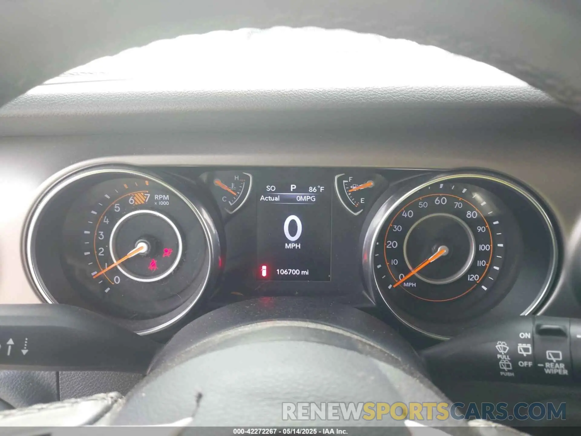 7 fotografías del automóvil dañado 1C4HJXDN3KW634644 JEEP WRANGLER UNLIMITED 2019