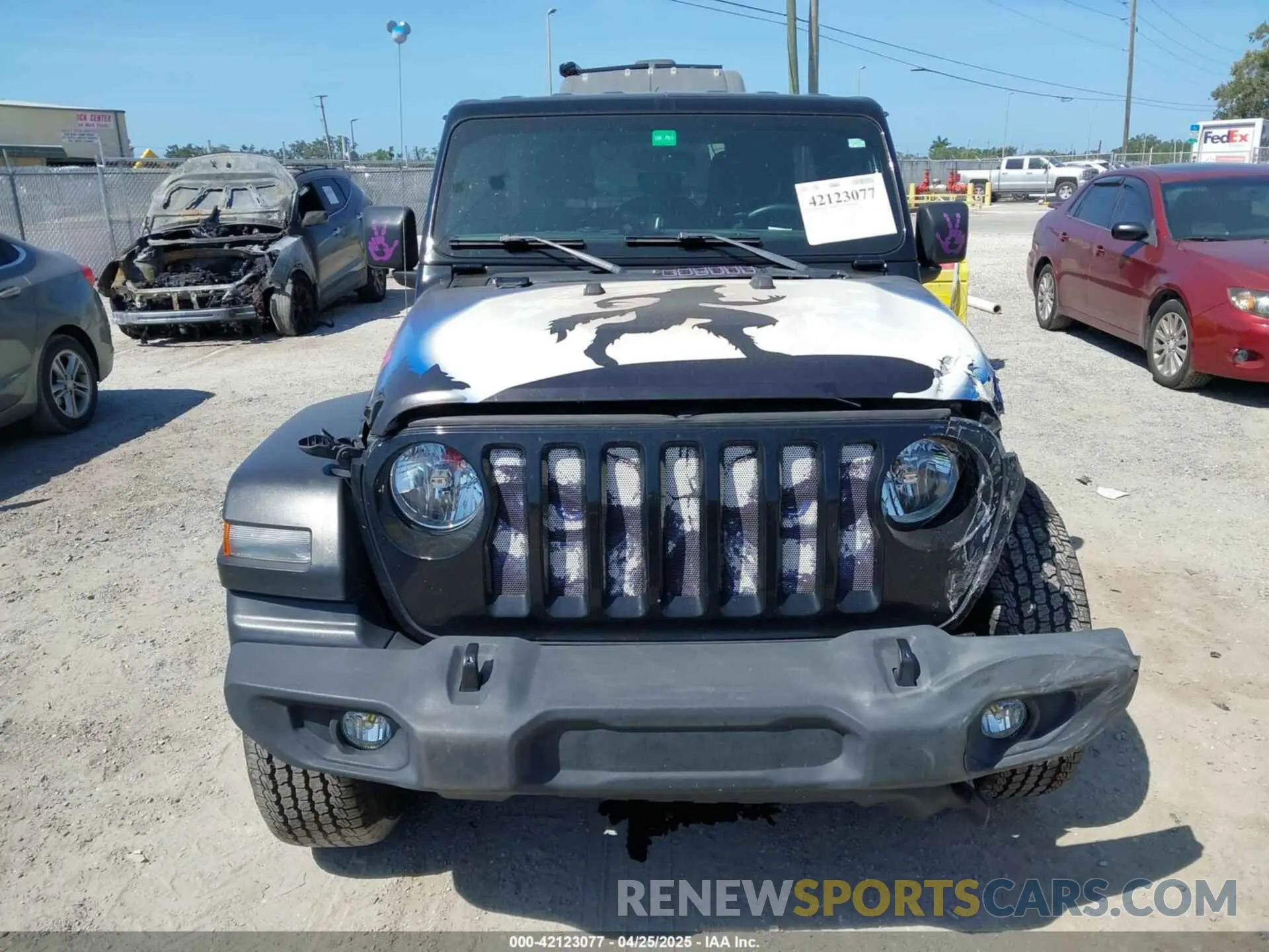 12 fotografías del automóvil dañado 1C4HJXDN3KW668597 JEEP WRANGLER UNLIMITED 2019