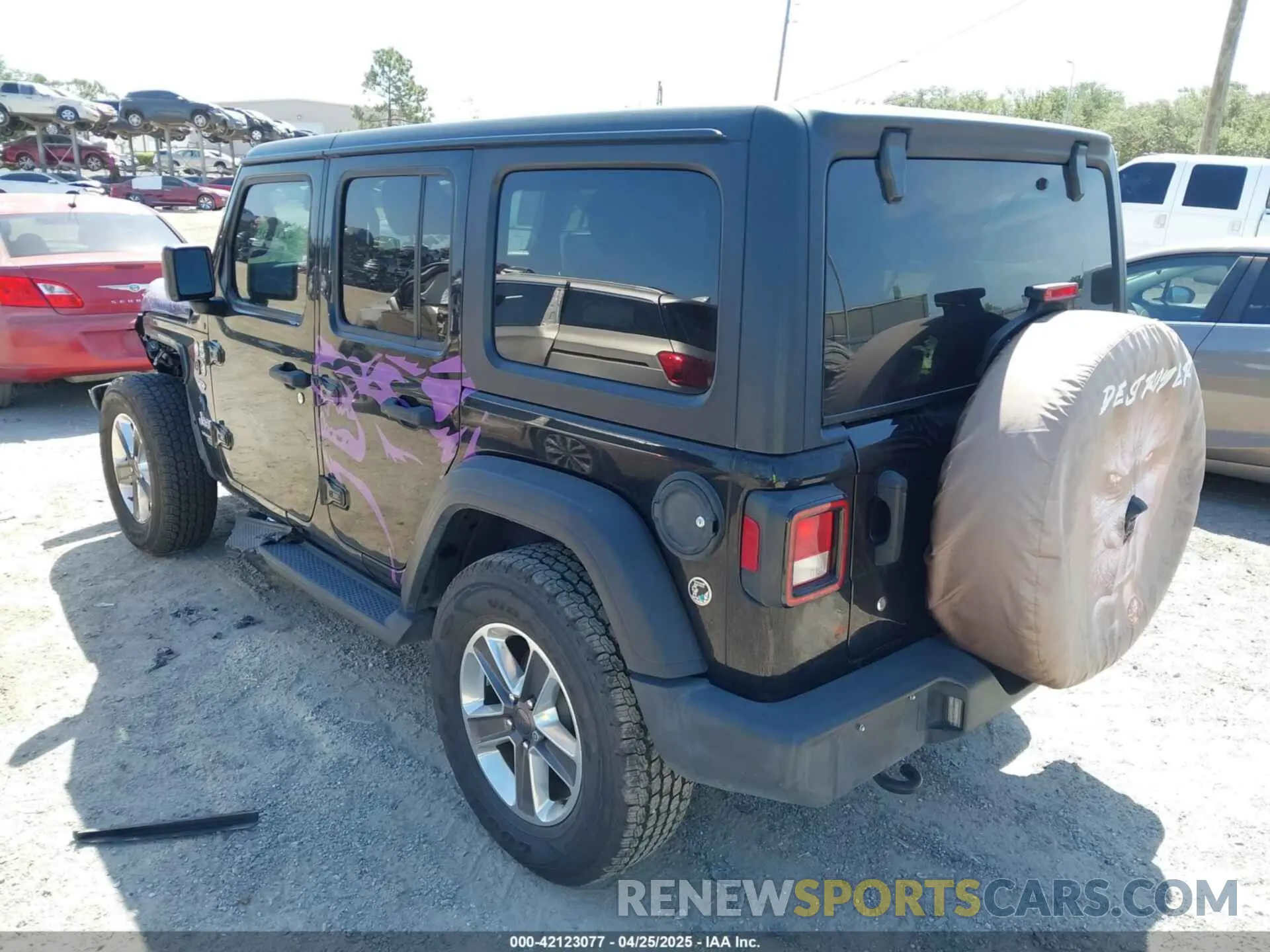 3 fotografías del automóvil dañado 1C4HJXDN3KW668597 JEEP WRANGLER UNLIMITED 2019