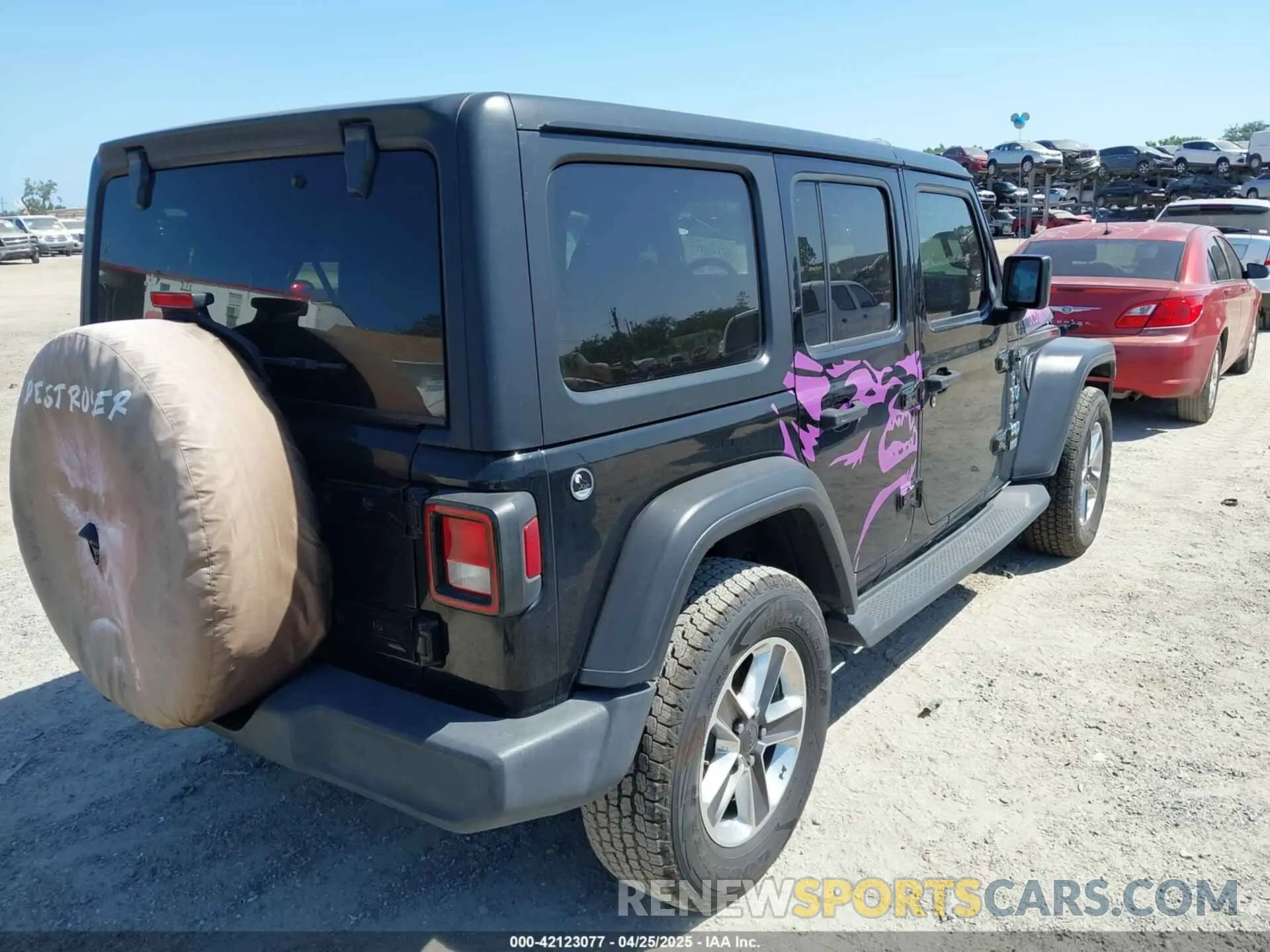4 fotografías del automóvil dañado 1C4HJXDN3KW668597 JEEP WRANGLER UNLIMITED 2019