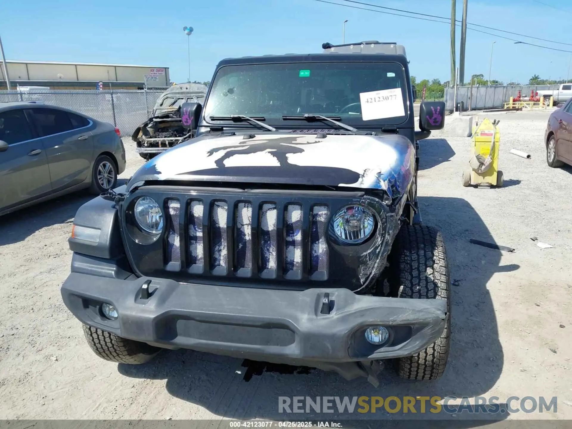 6 fotografías del automóvil dañado 1C4HJXDN3KW668597 JEEP WRANGLER UNLIMITED 2019