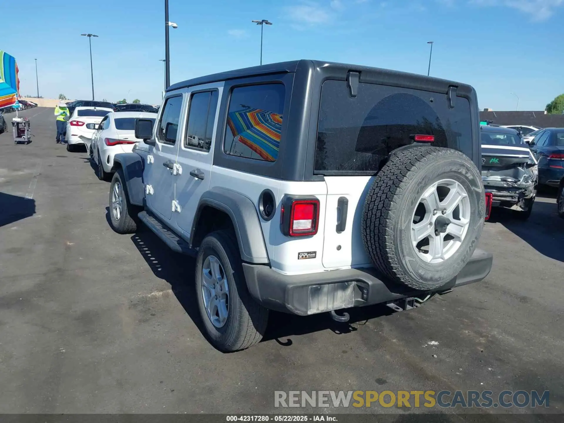 3 fotografías del automóvil dañado 1C4HJXDN4KW570520 JEEP WRANGLER UNLIMITED 2019