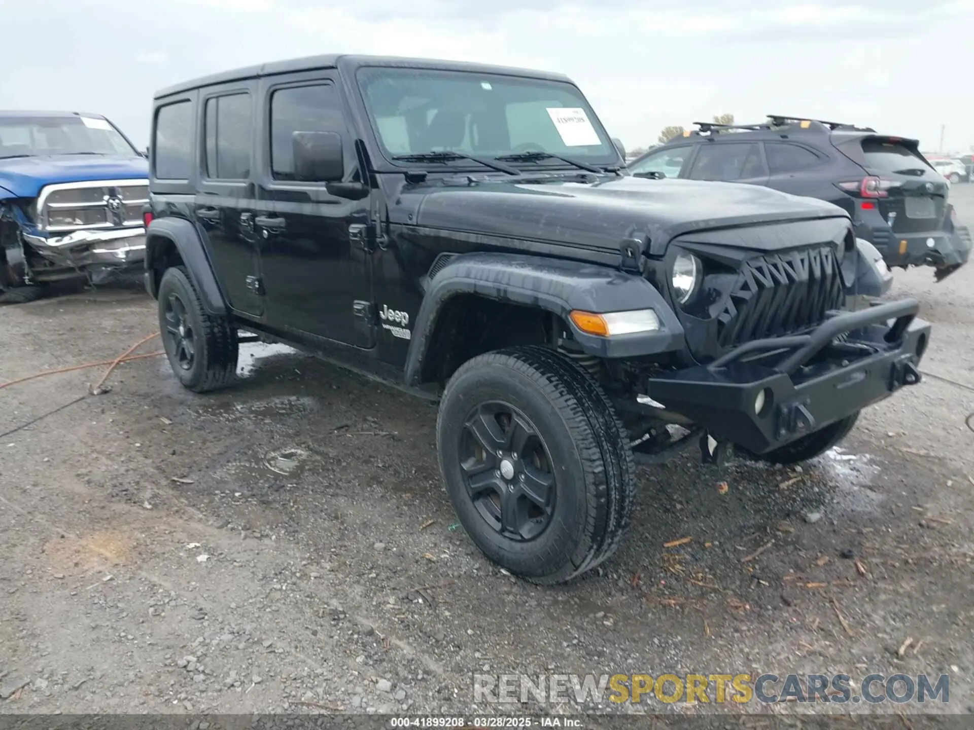 1 fotografías del automóvil dañado 1C4HJXDN4KW596289 JEEP WRANGLER UNLIMITED 2019