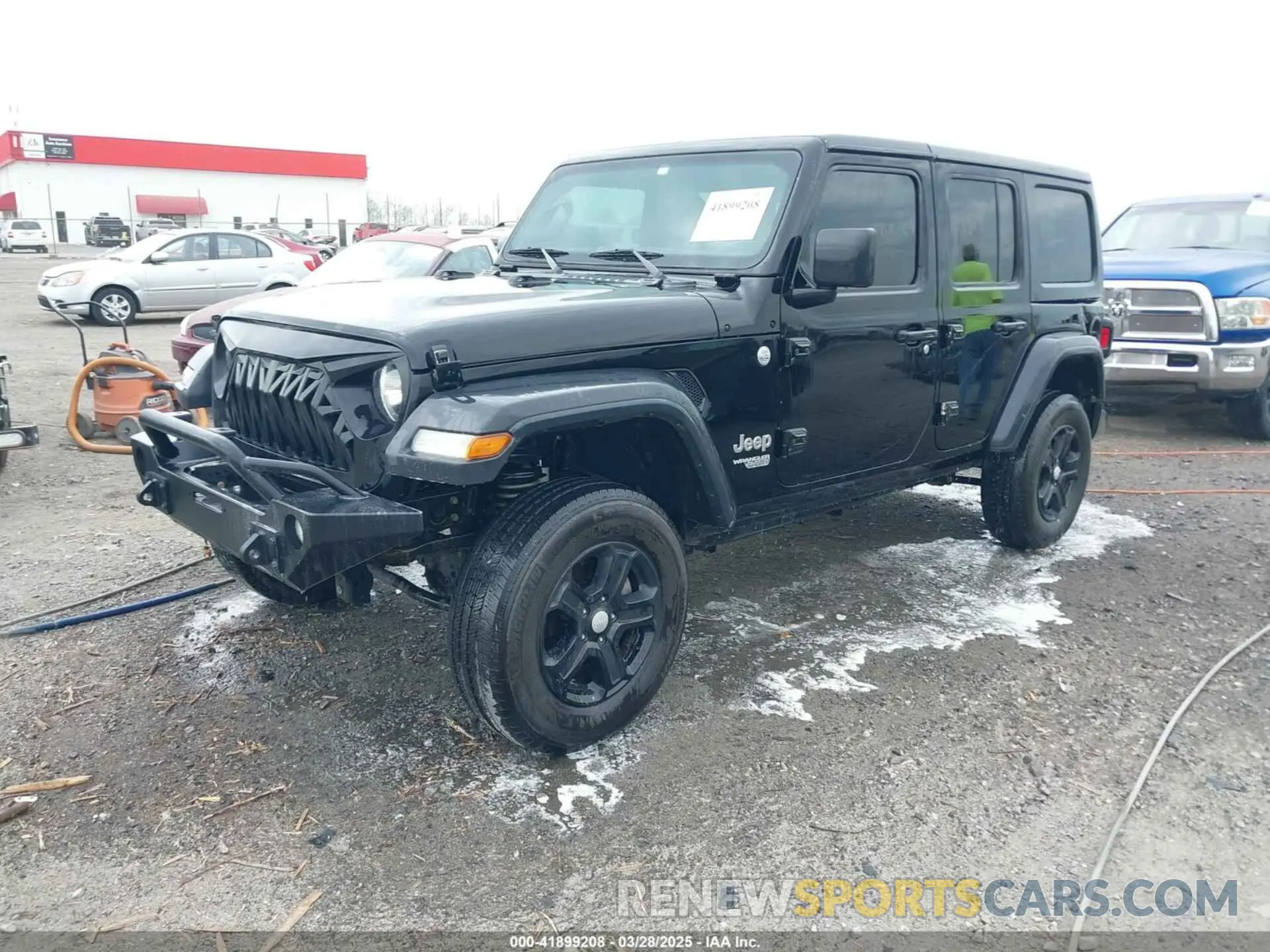 2 fotografías del automóvil dañado 1C4HJXDN4KW596289 JEEP WRANGLER UNLIMITED 2019