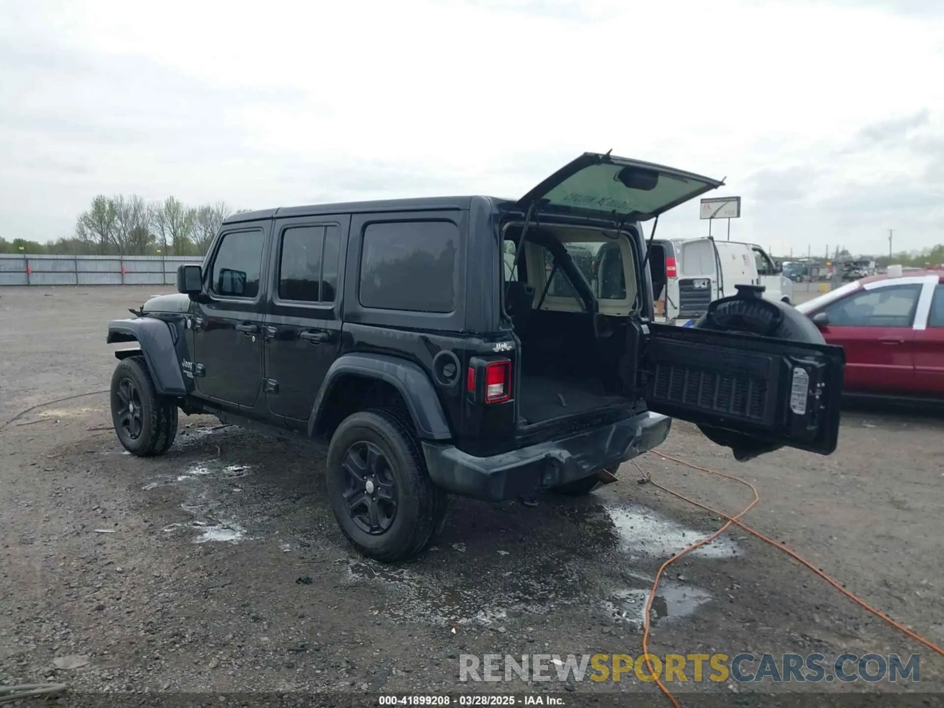3 fotografías del automóvil dañado 1C4HJXDN4KW596289 JEEP WRANGLER UNLIMITED 2019
