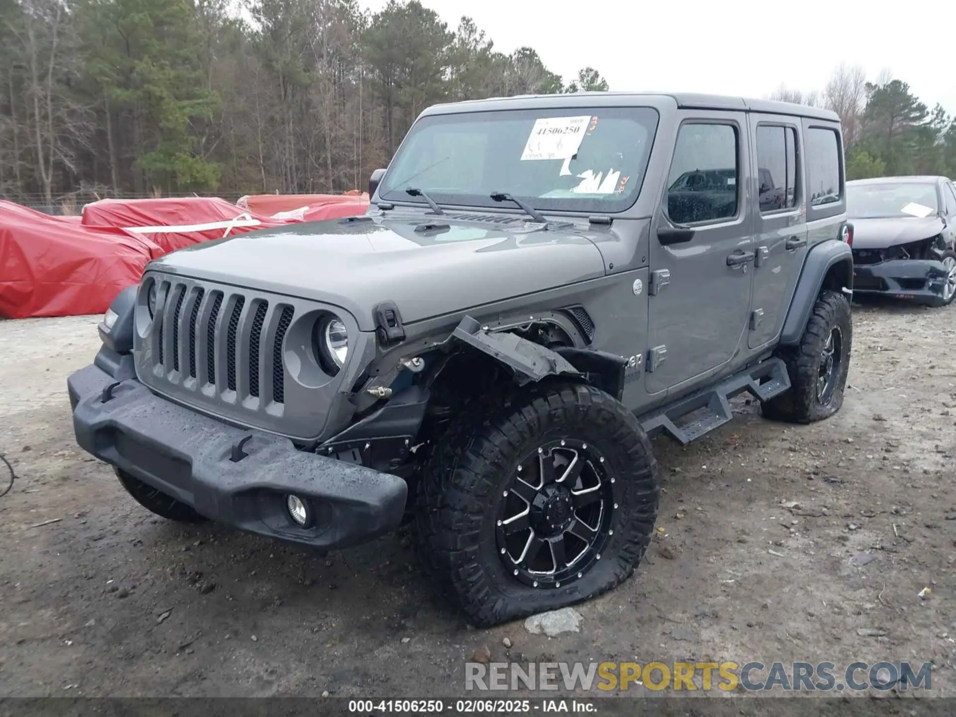 2 fotografías del automóvil dañado 1C4HJXDN5KW587245 JEEP WRANGLER UNLIMITED 2019