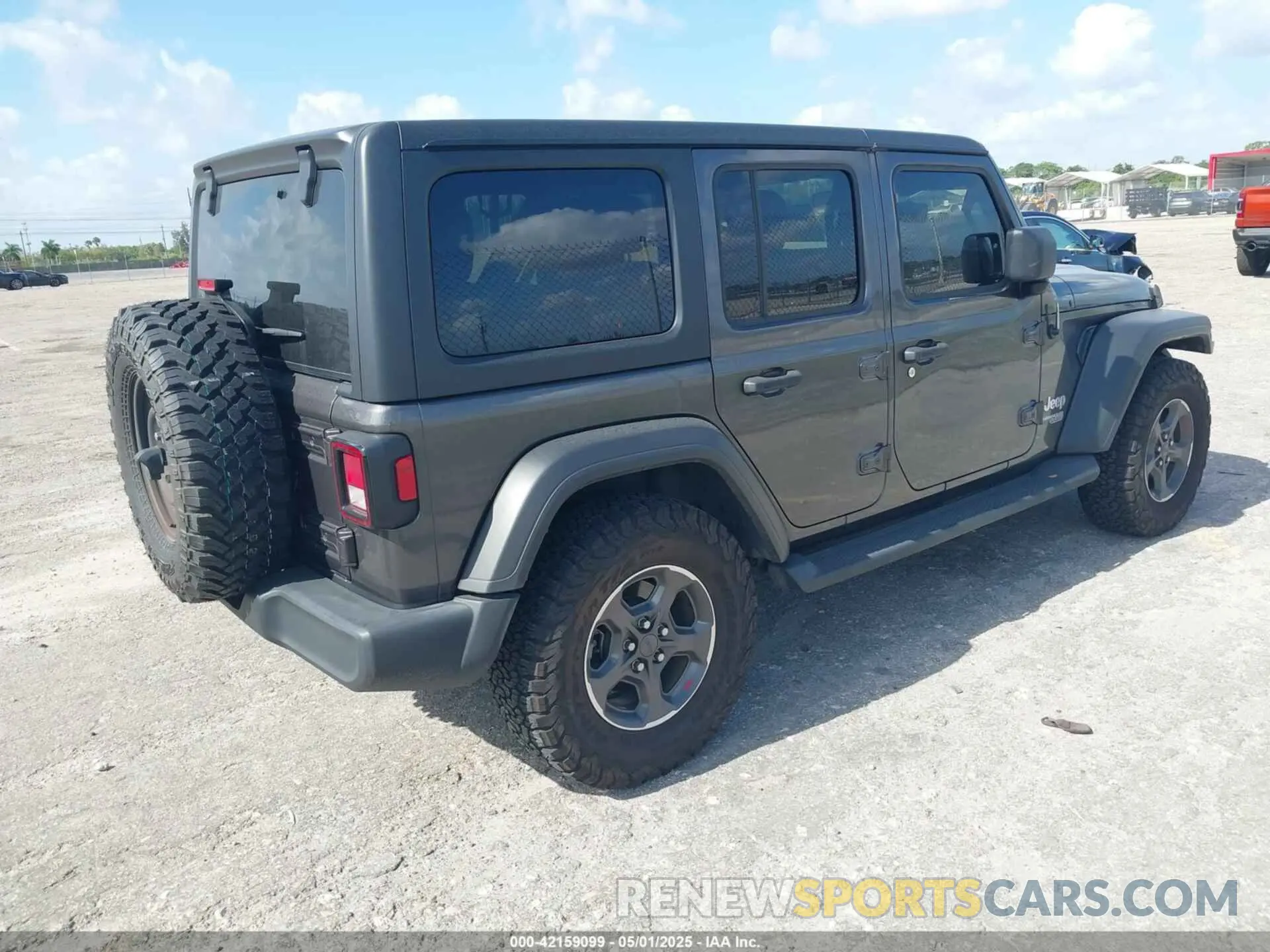 4 fotografías del automóvil dañado 1C4HJXDN9KW636592 JEEP WRANGLER UNLIMITED 2019