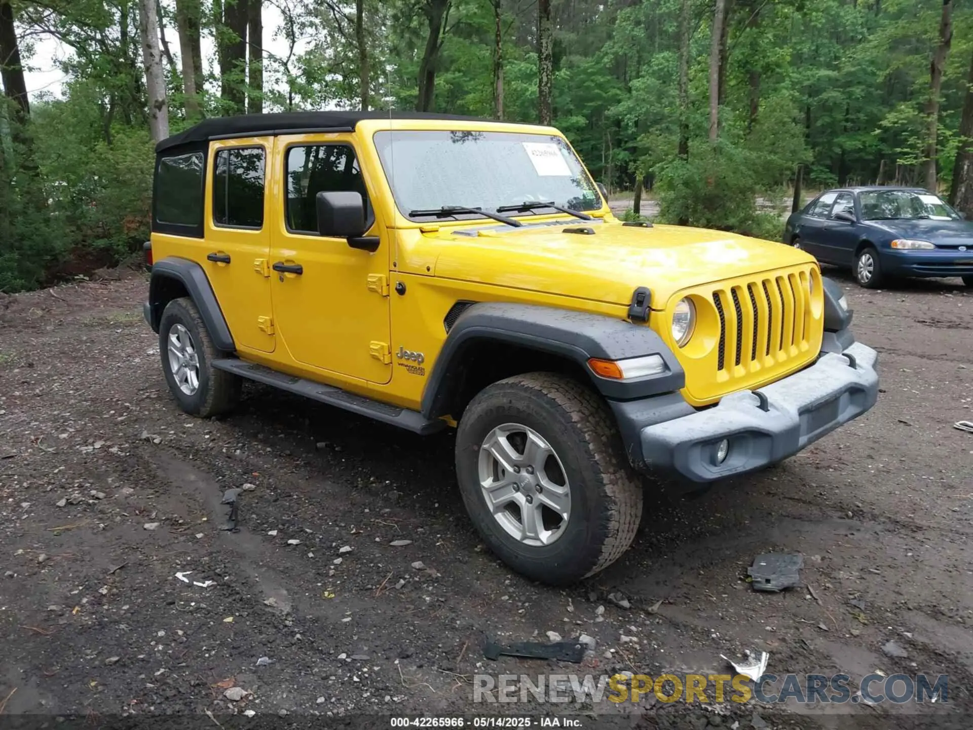 1 fotografías del automóvil dañado 1C4HJXDNXKW565788 JEEP WRANGLER UNLIMITED 2019