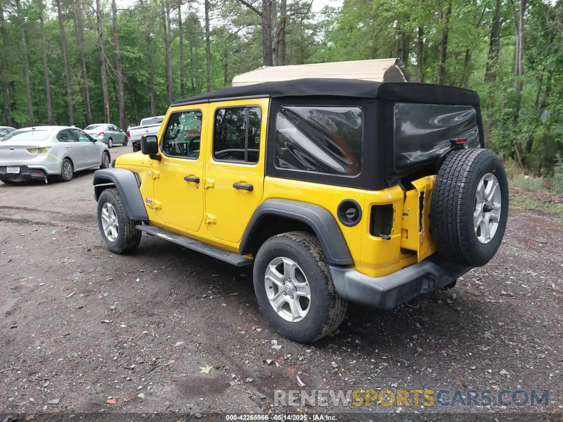 3 fotografías del automóvil dañado 1C4HJXDNXKW565788 JEEP WRANGLER UNLIMITED 2019