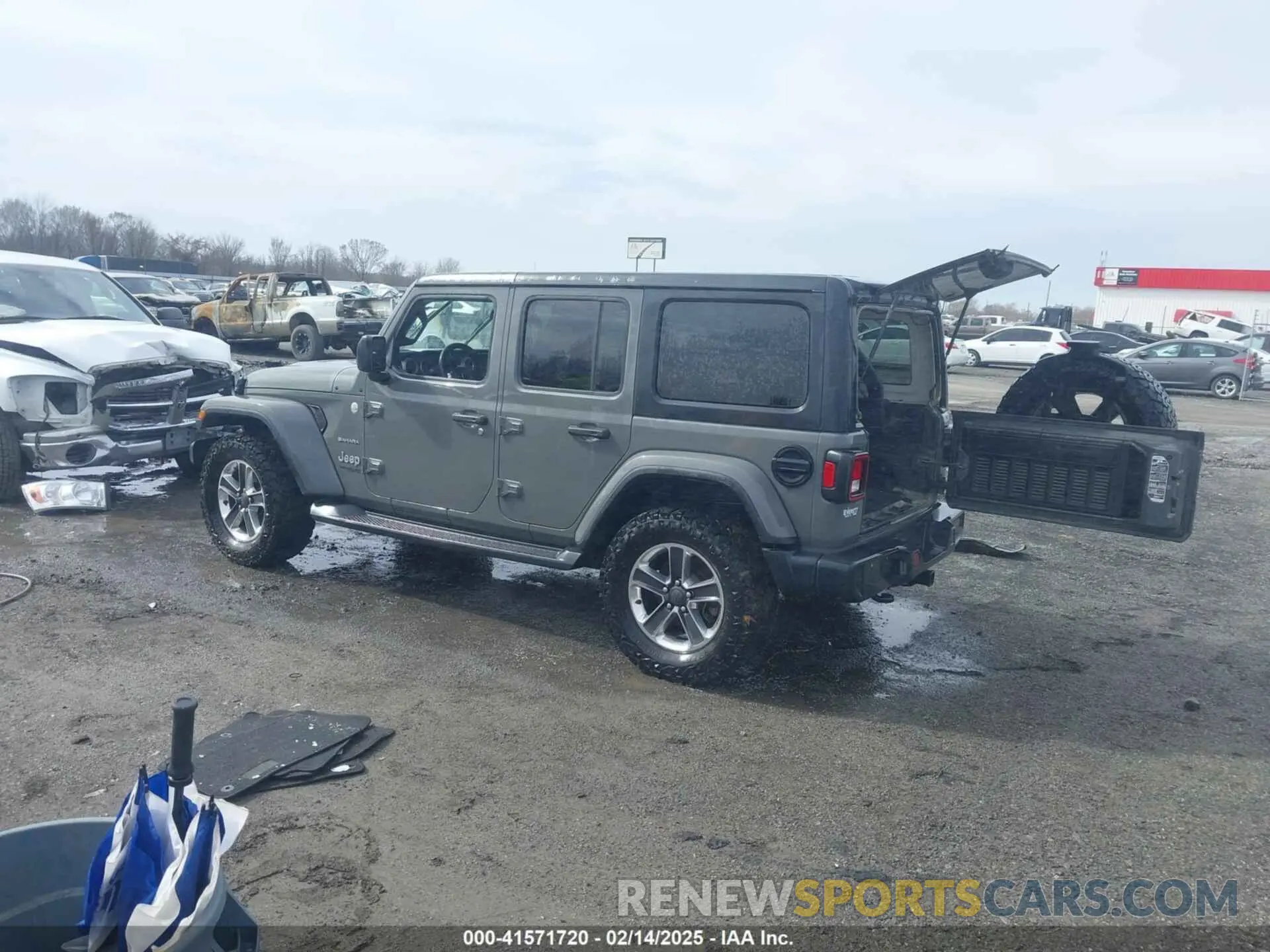 3 fotografías del automóvil dañado 1C4HJXEG0KW518169 JEEP WRANGLER UNLIMITED 2019