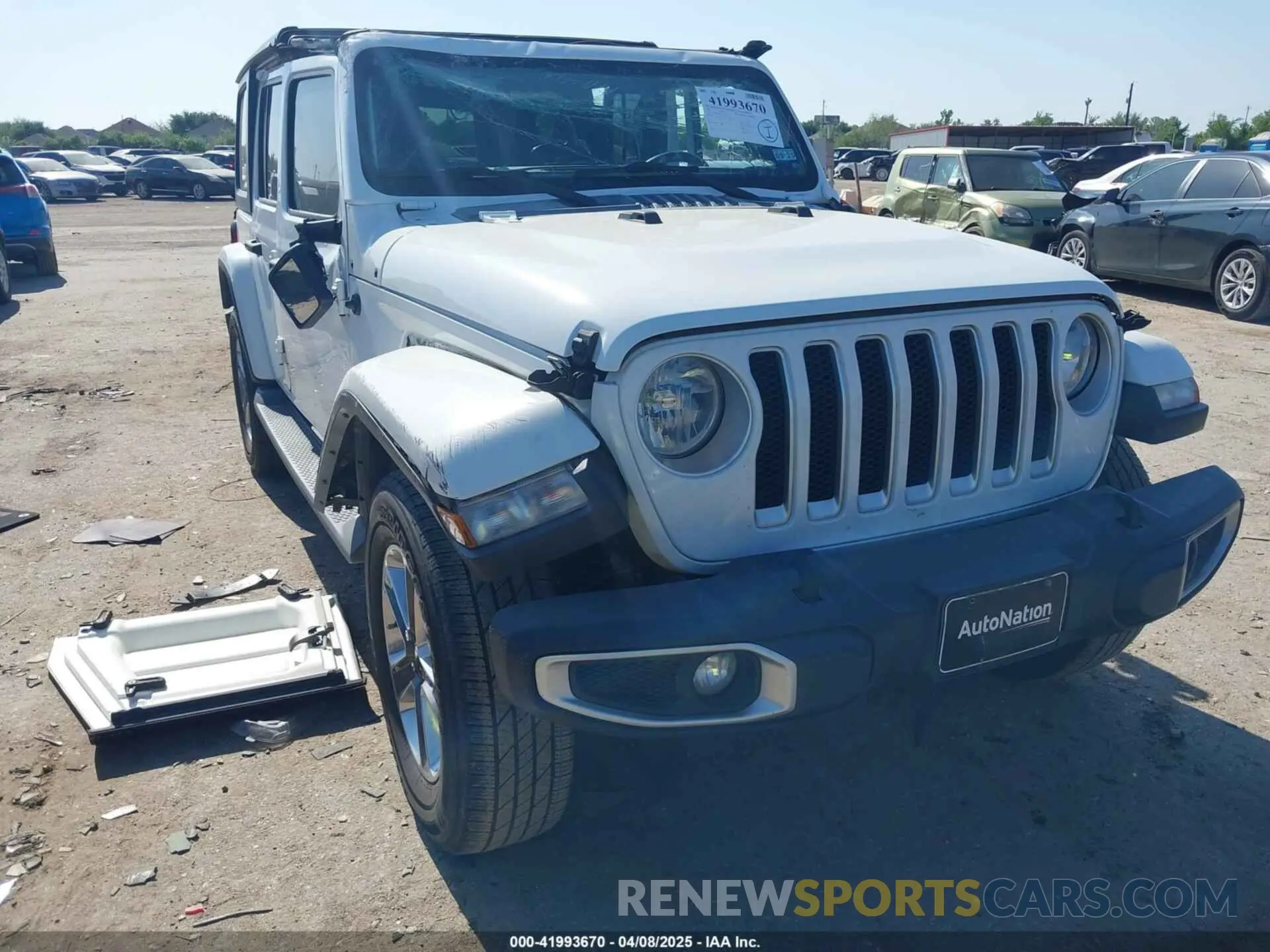 1 fotografías del automóvil dañado 1C4HJXEG0KW577917 JEEP WRANGLER UNLIMITED 2019