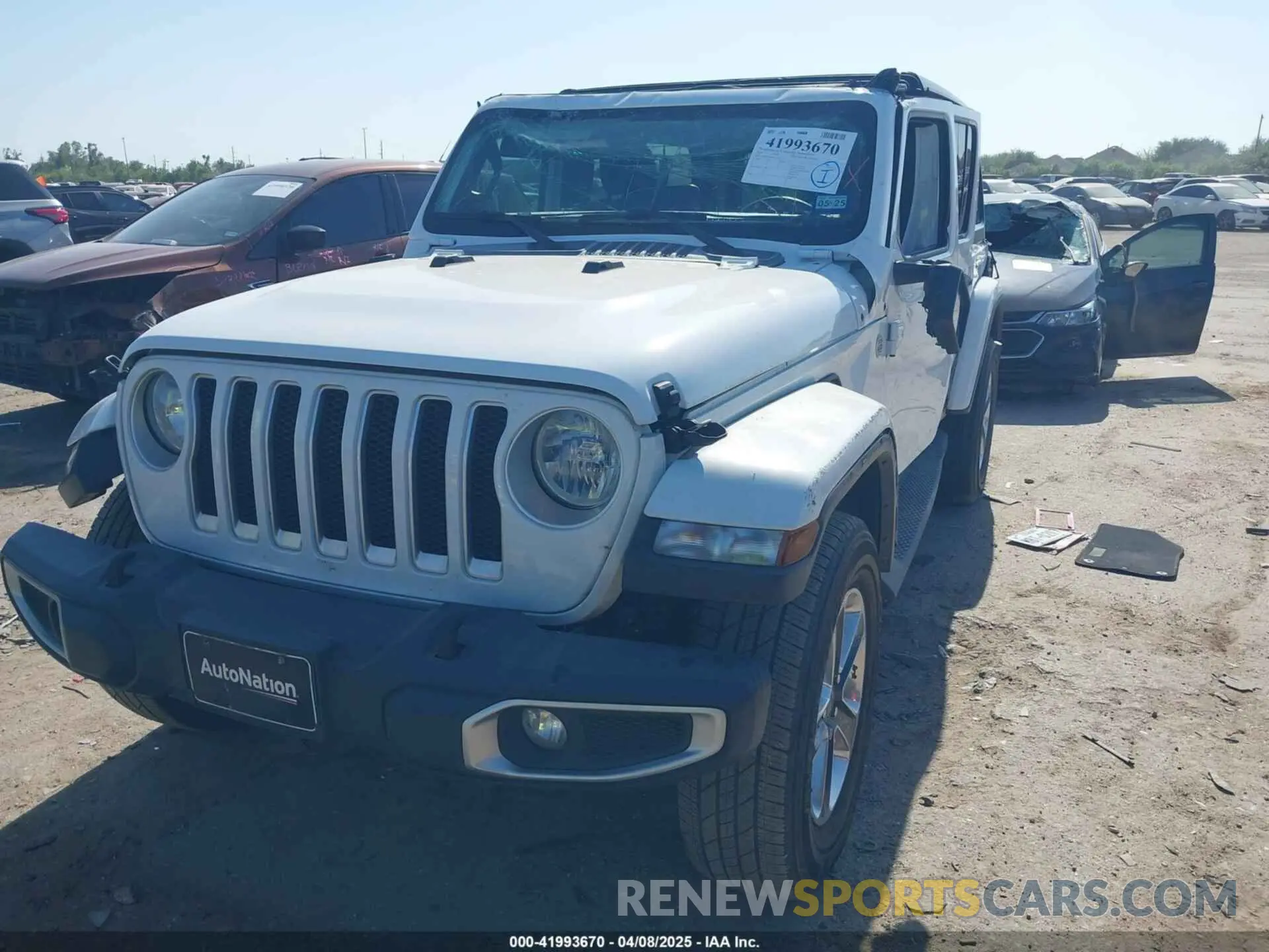 2 fotografías del automóvil dañado 1C4HJXEG0KW577917 JEEP WRANGLER UNLIMITED 2019