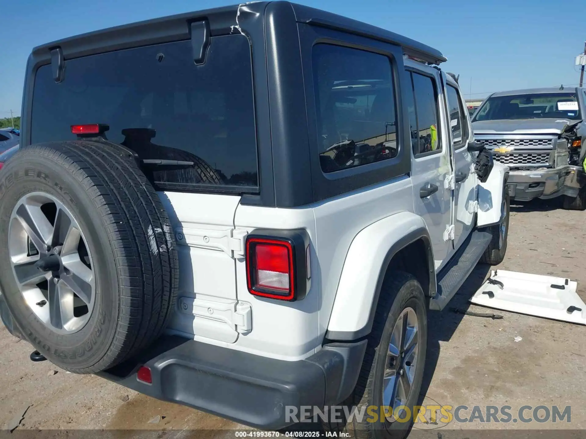 4 fotografías del automóvil dañado 1C4HJXEG0KW577917 JEEP WRANGLER UNLIMITED 2019