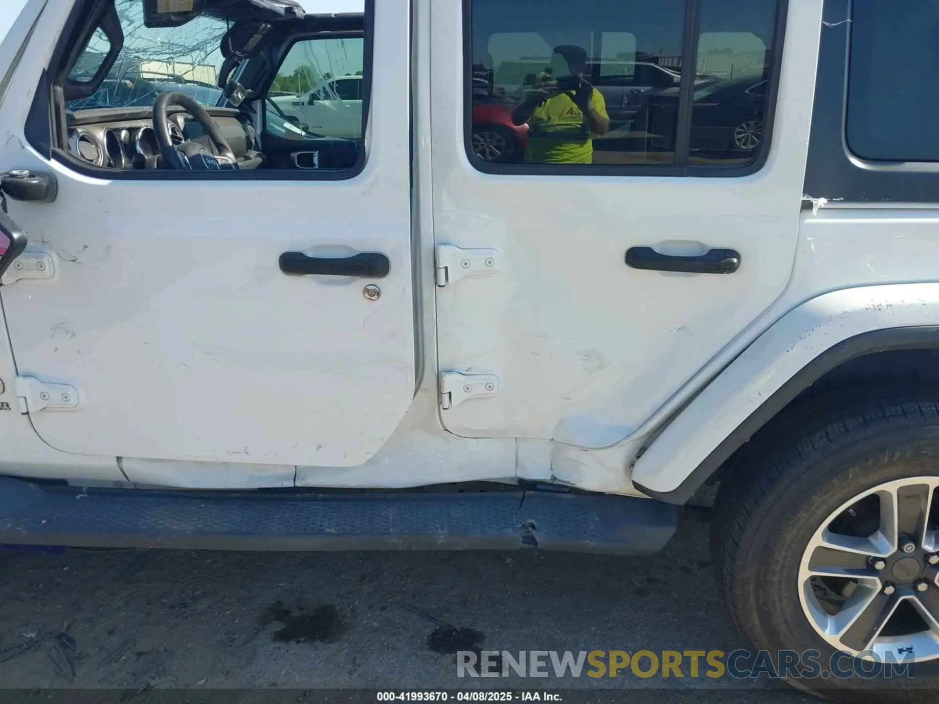 6 fotografías del automóvil dañado 1C4HJXEG0KW577917 JEEP WRANGLER UNLIMITED 2019
