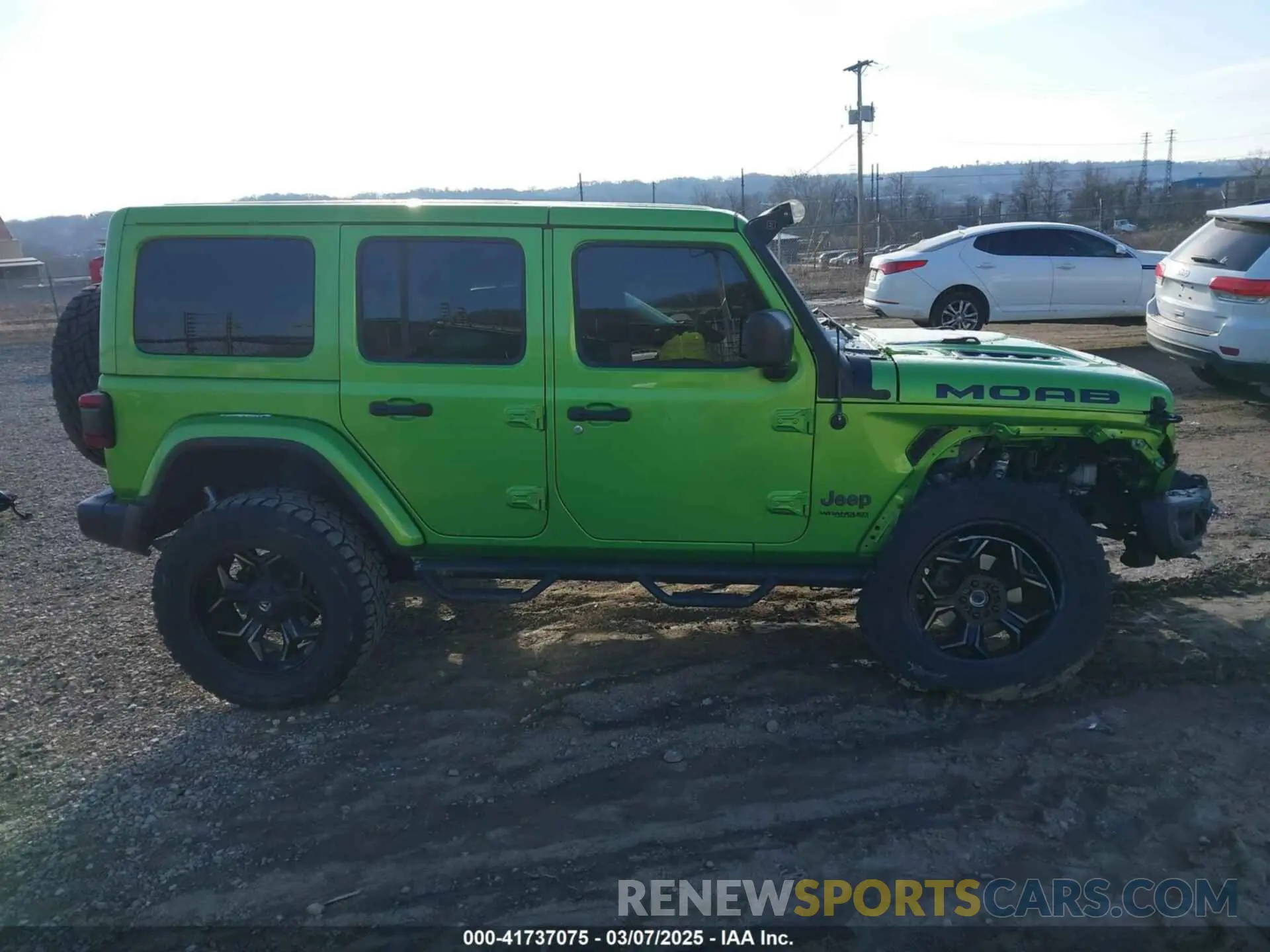 14 fotografías del automóvil dañado 1C4HJXEG2KW575571 JEEP WRANGLER UNLIMITED 2019