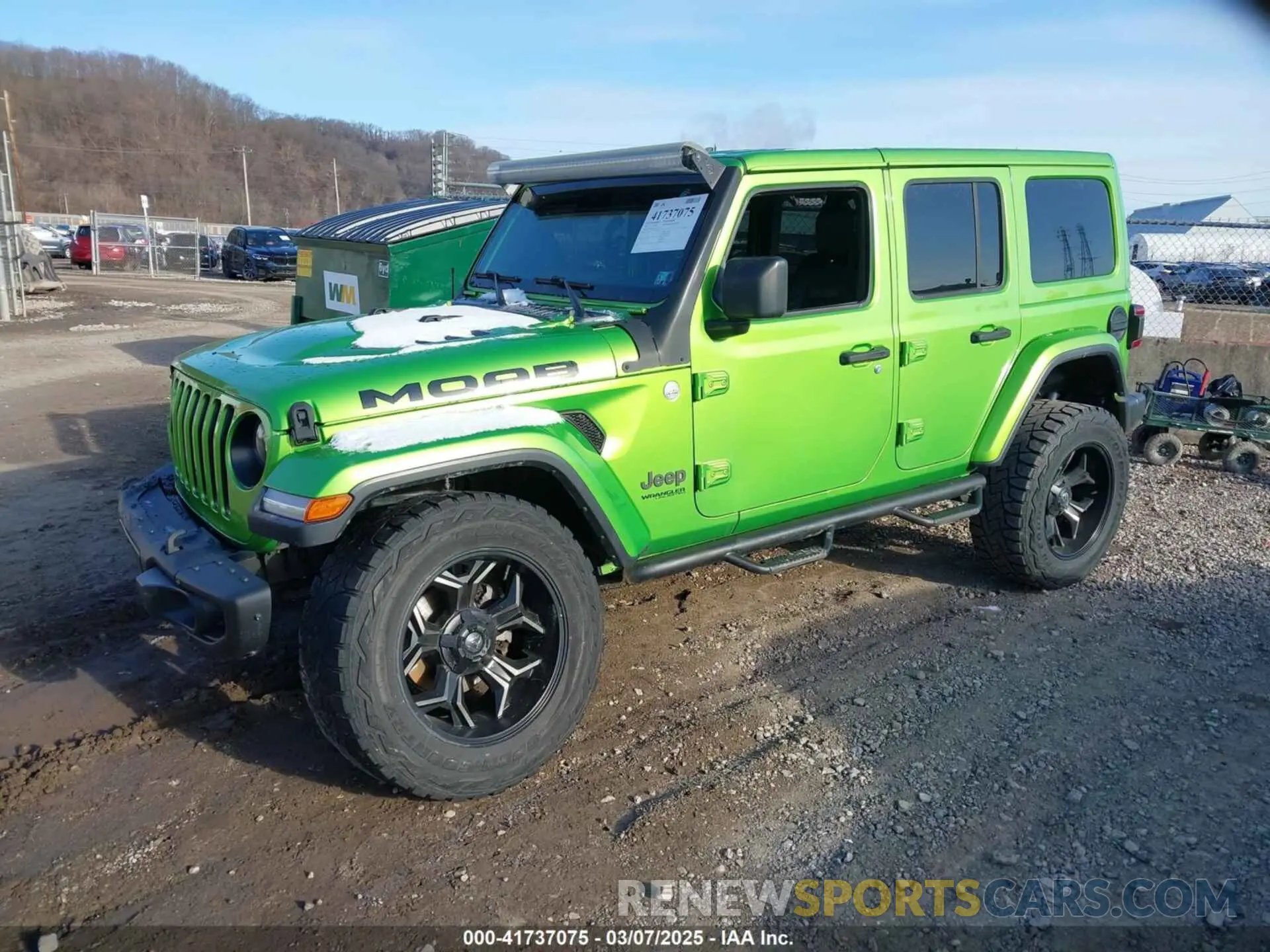 2 fotografías del automóvil dañado 1C4HJXEG2KW575571 JEEP WRANGLER UNLIMITED 2019