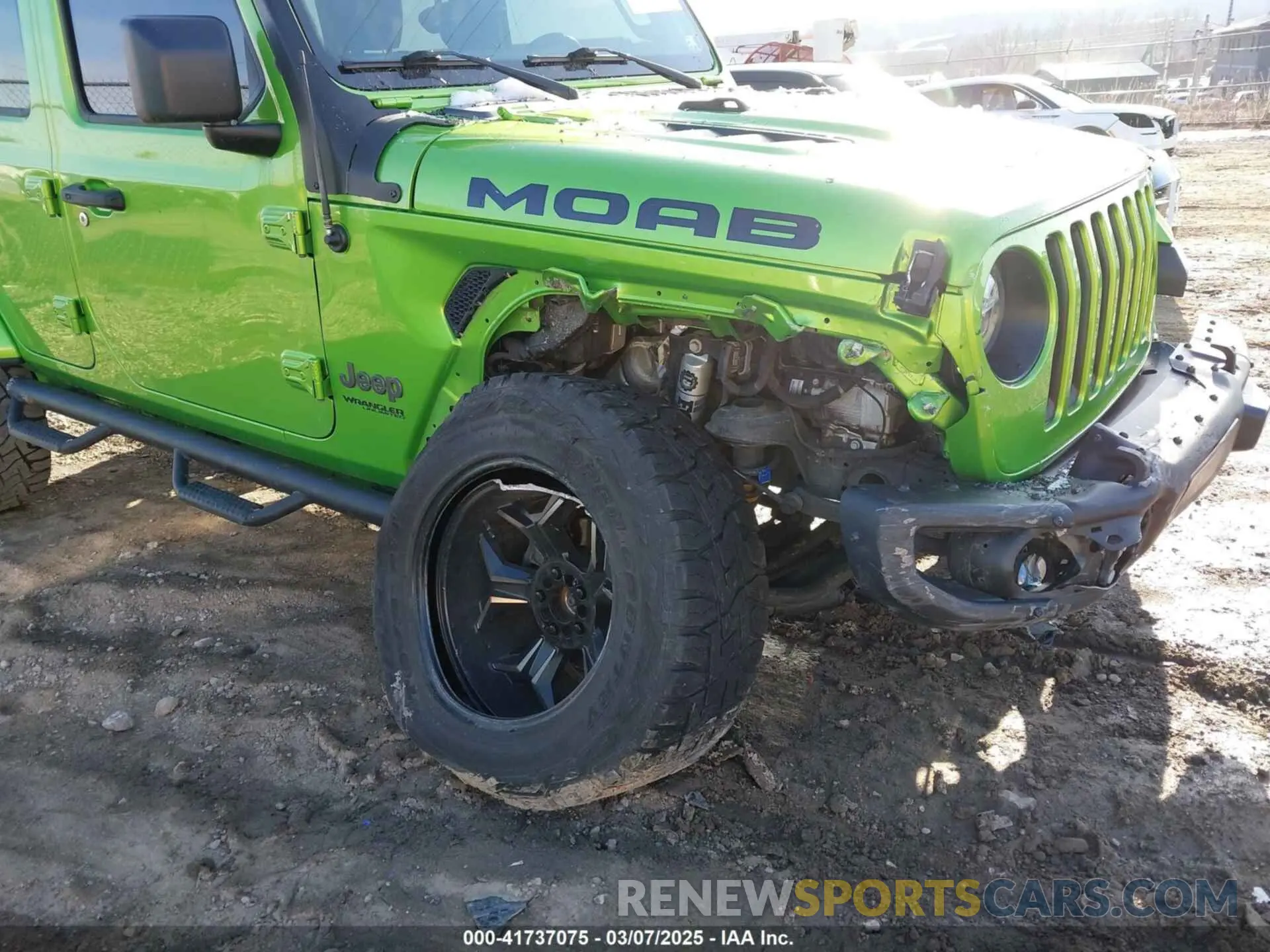 6 fotografías del automóvil dañado 1C4HJXEG2KW575571 JEEP WRANGLER UNLIMITED 2019