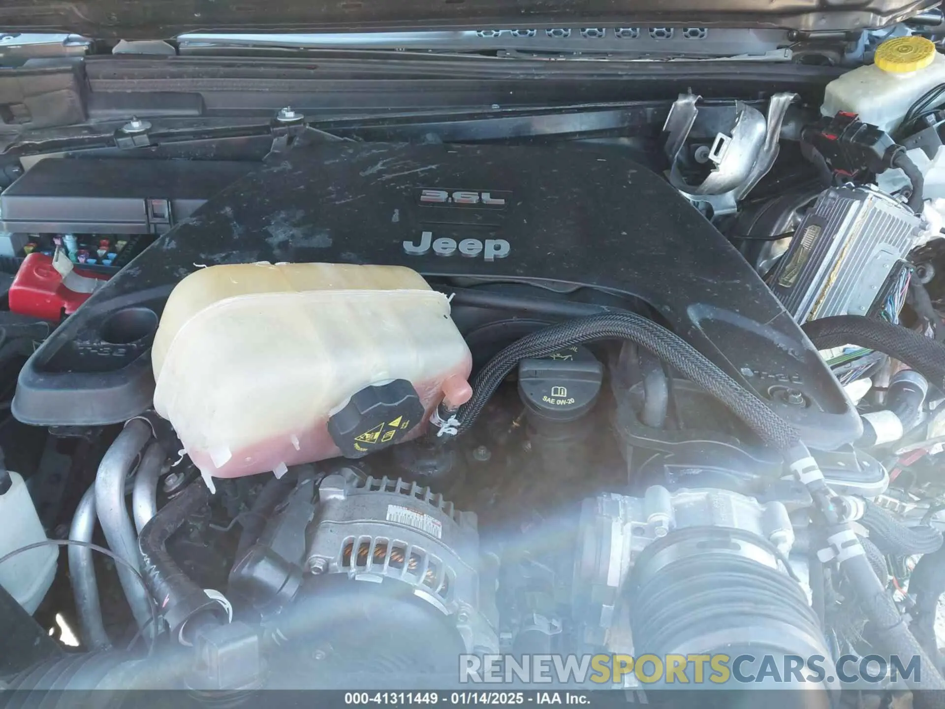 10 fotografías del automóvil dañado 1C4HJXEG3KW641979 JEEP WRANGLER UNLIMITED 2019