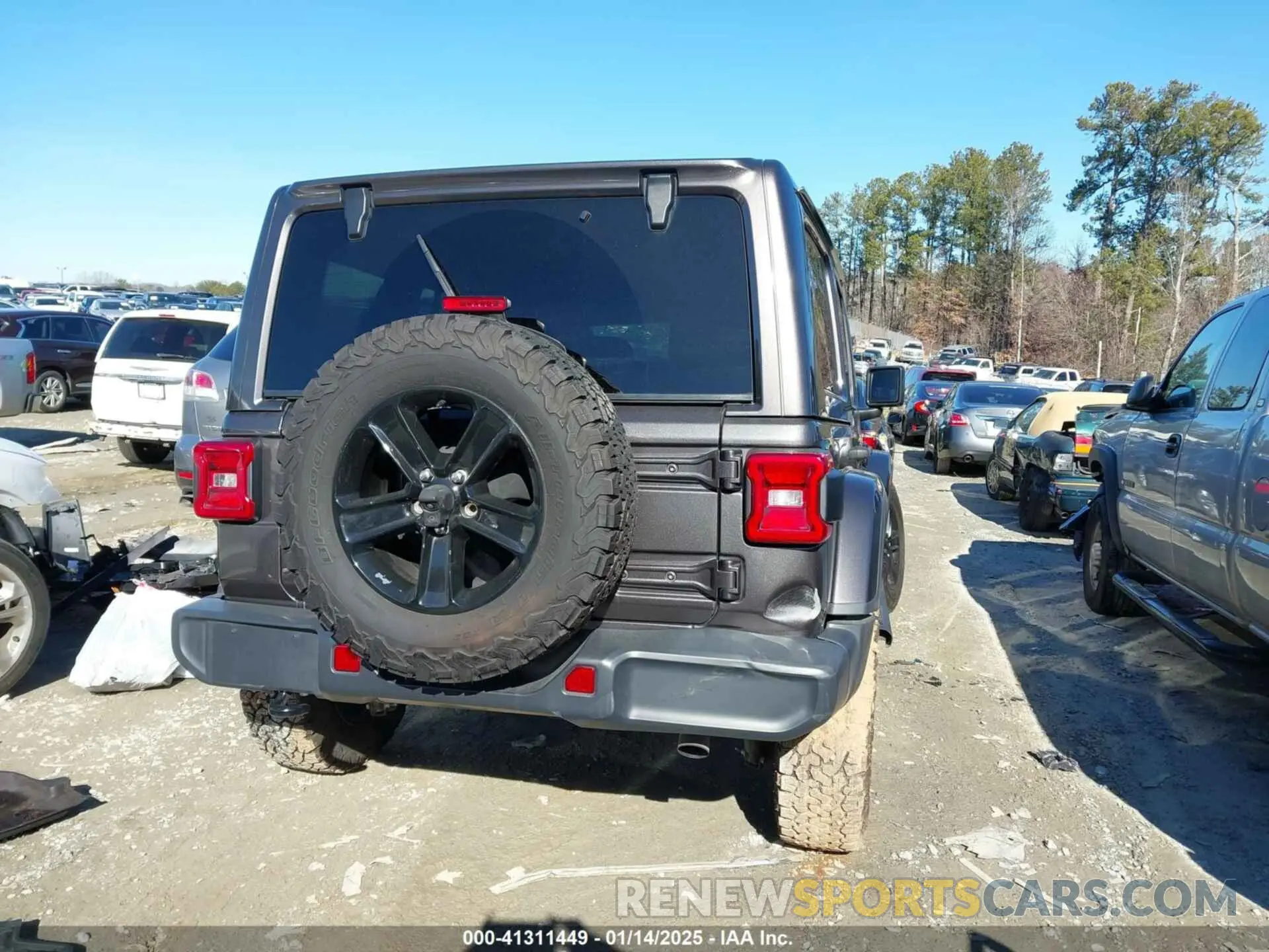 16 fotografías del automóvil dañado 1C4HJXEG3KW641979 JEEP WRANGLER UNLIMITED 2019