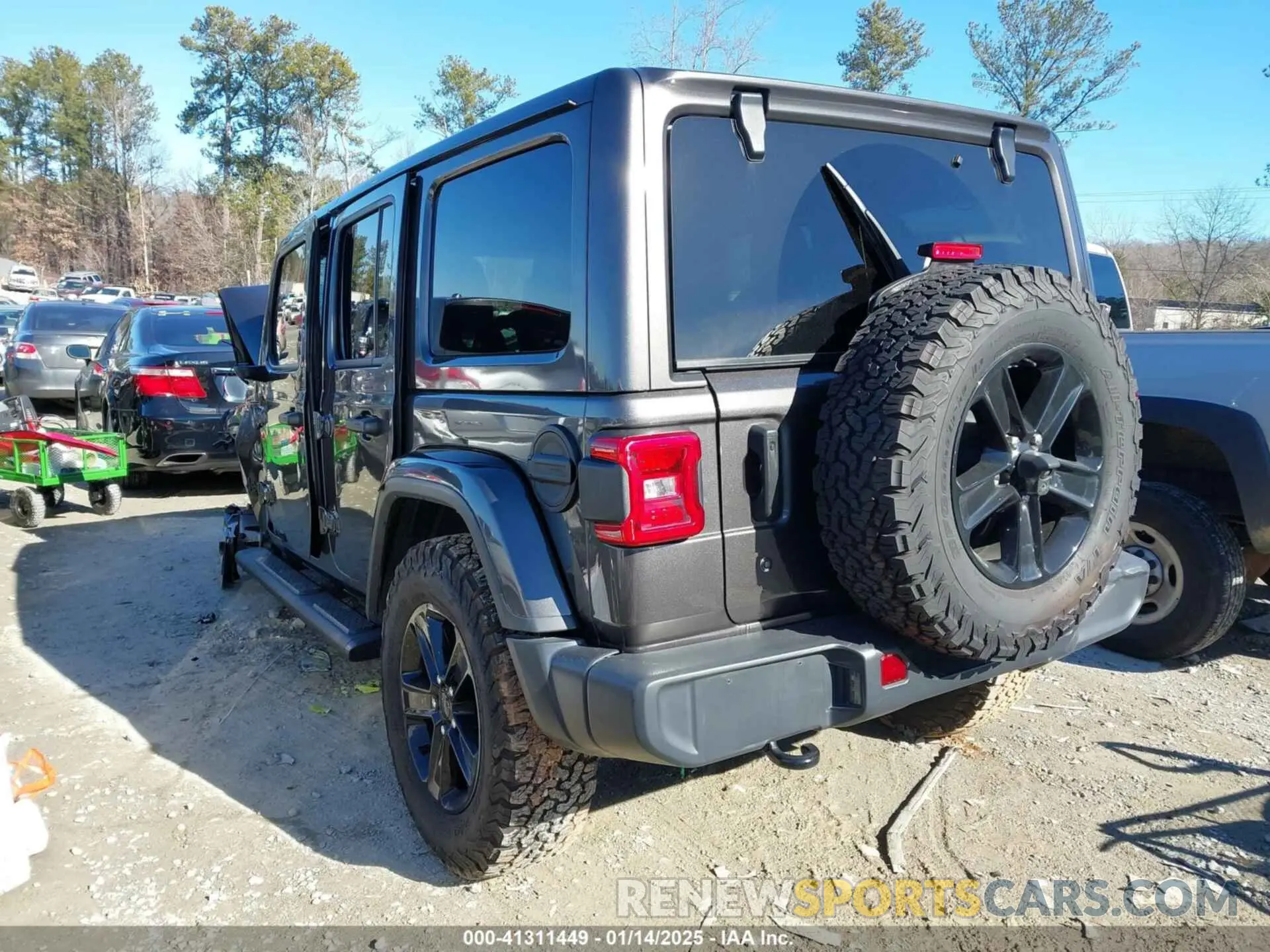 3 fotografías del automóvil dañado 1C4HJXEG3KW641979 JEEP WRANGLER UNLIMITED 2019