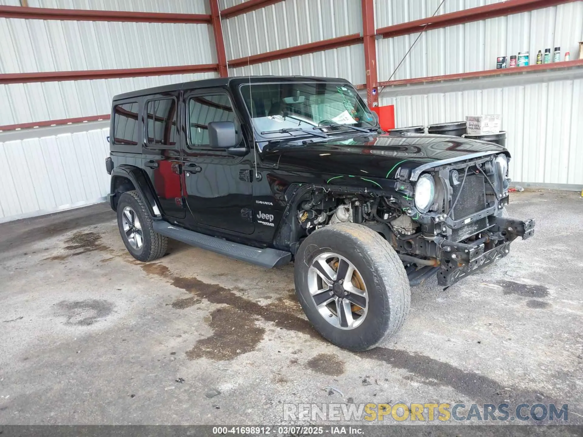 1 fotografías del automóvil dañado 1C4HJXEG5KW532861 JEEP WRANGLER UNLIMITED 2019