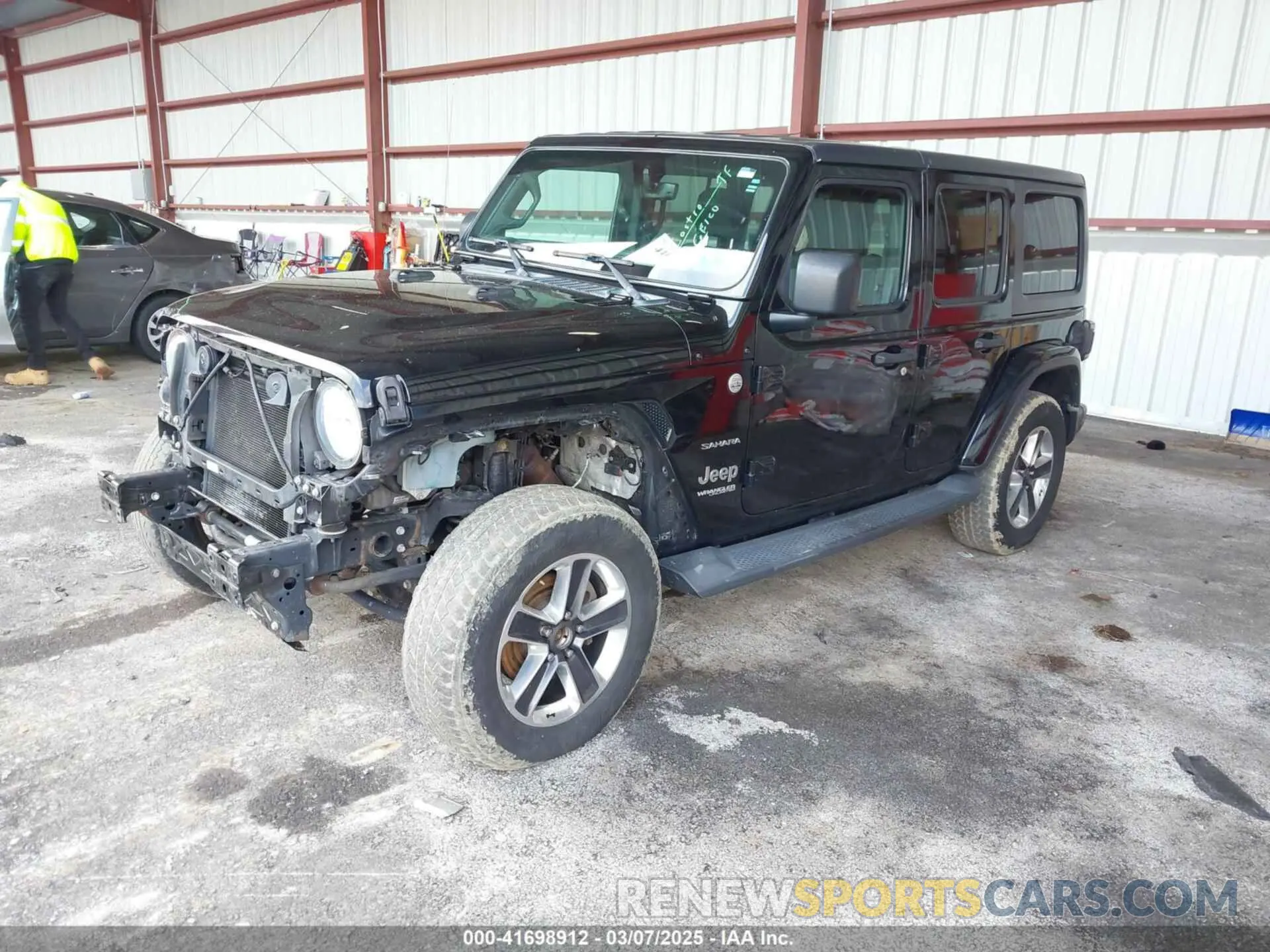 2 fotografías del automóvil dañado 1C4HJXEG5KW532861 JEEP WRANGLER UNLIMITED 2019