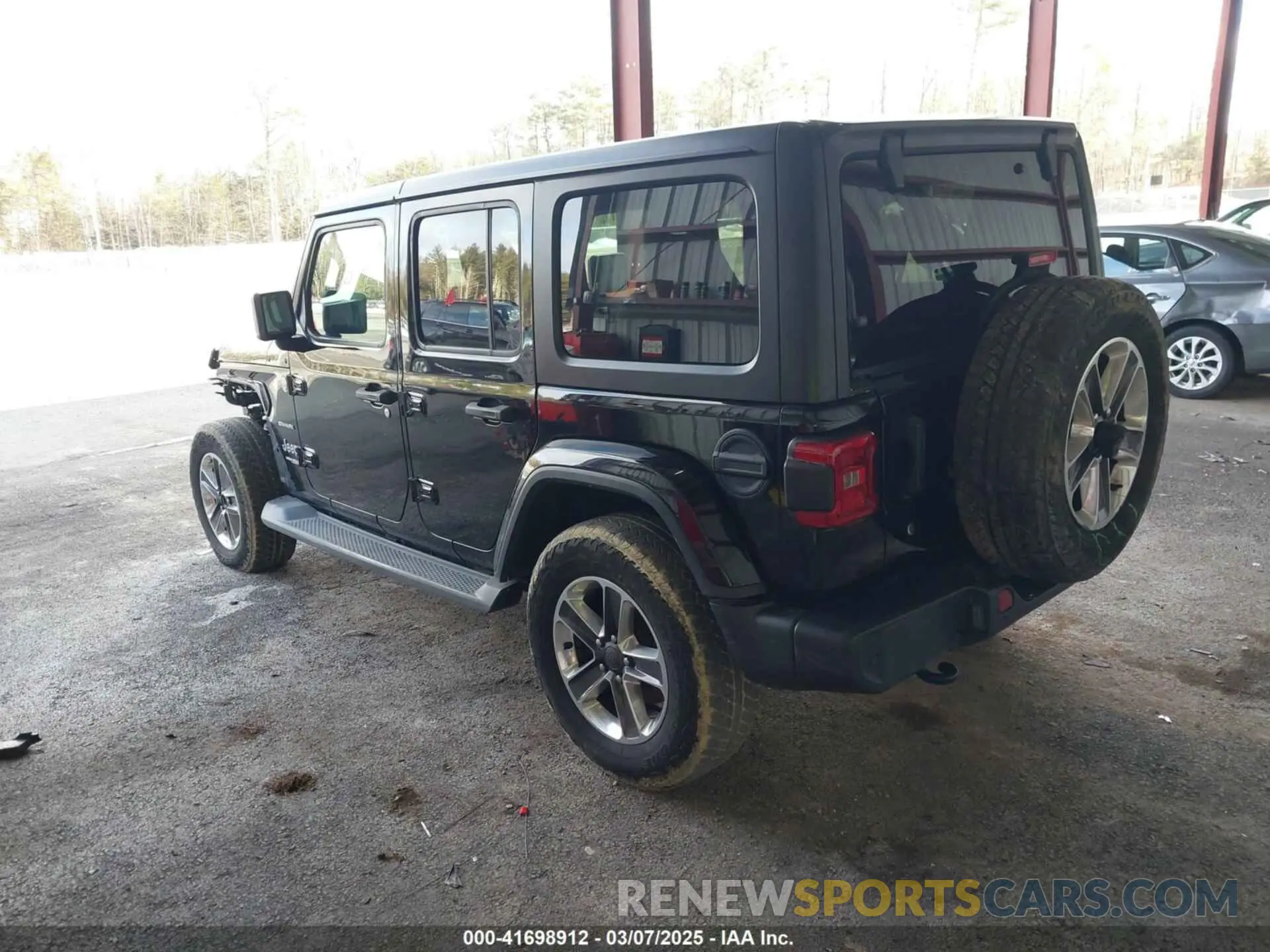 3 fotografías del automóvil dañado 1C4HJXEG5KW532861 JEEP WRANGLER UNLIMITED 2019