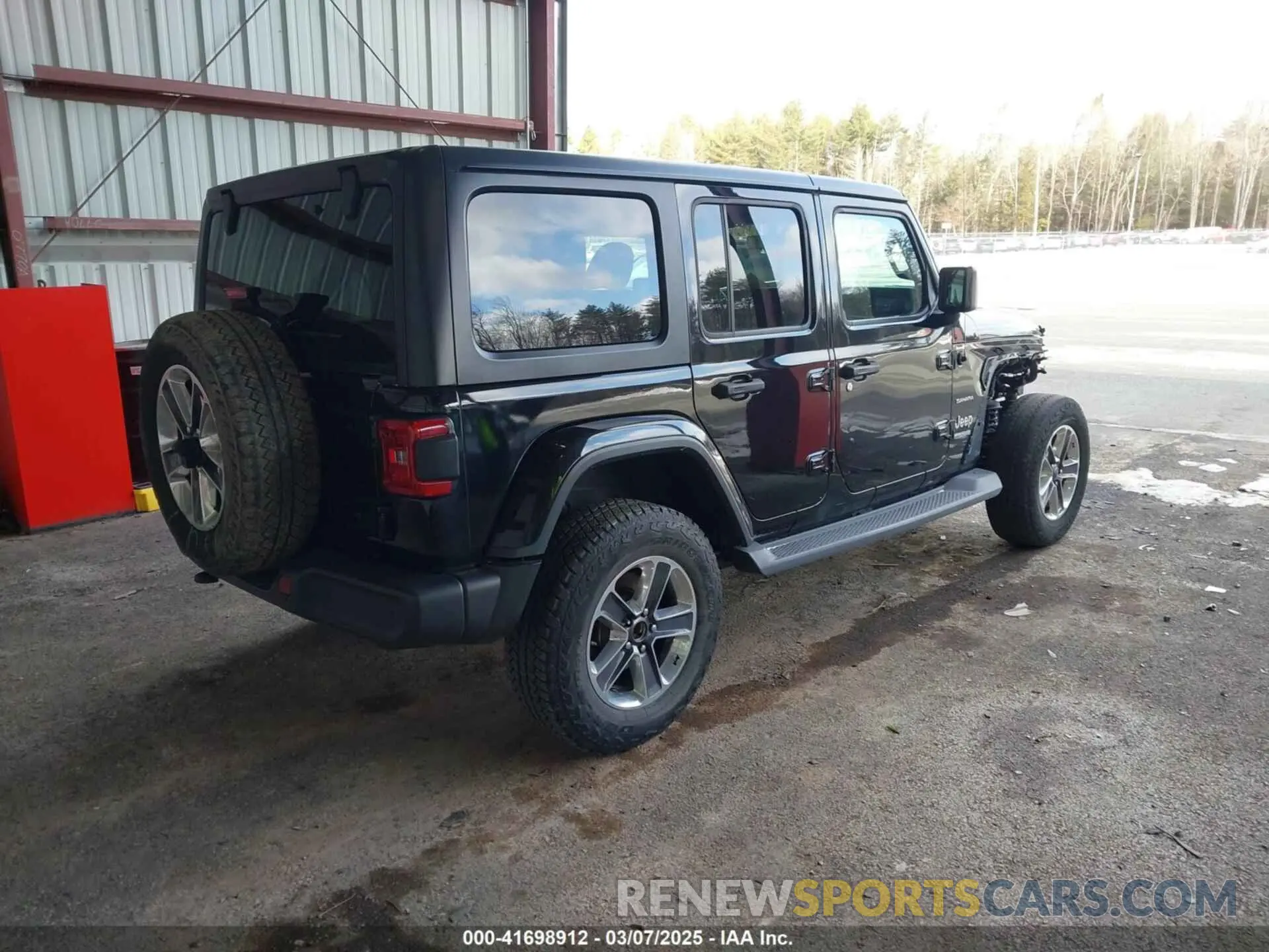 4 fotografías del automóvil dañado 1C4HJXEG5KW532861 JEEP WRANGLER UNLIMITED 2019