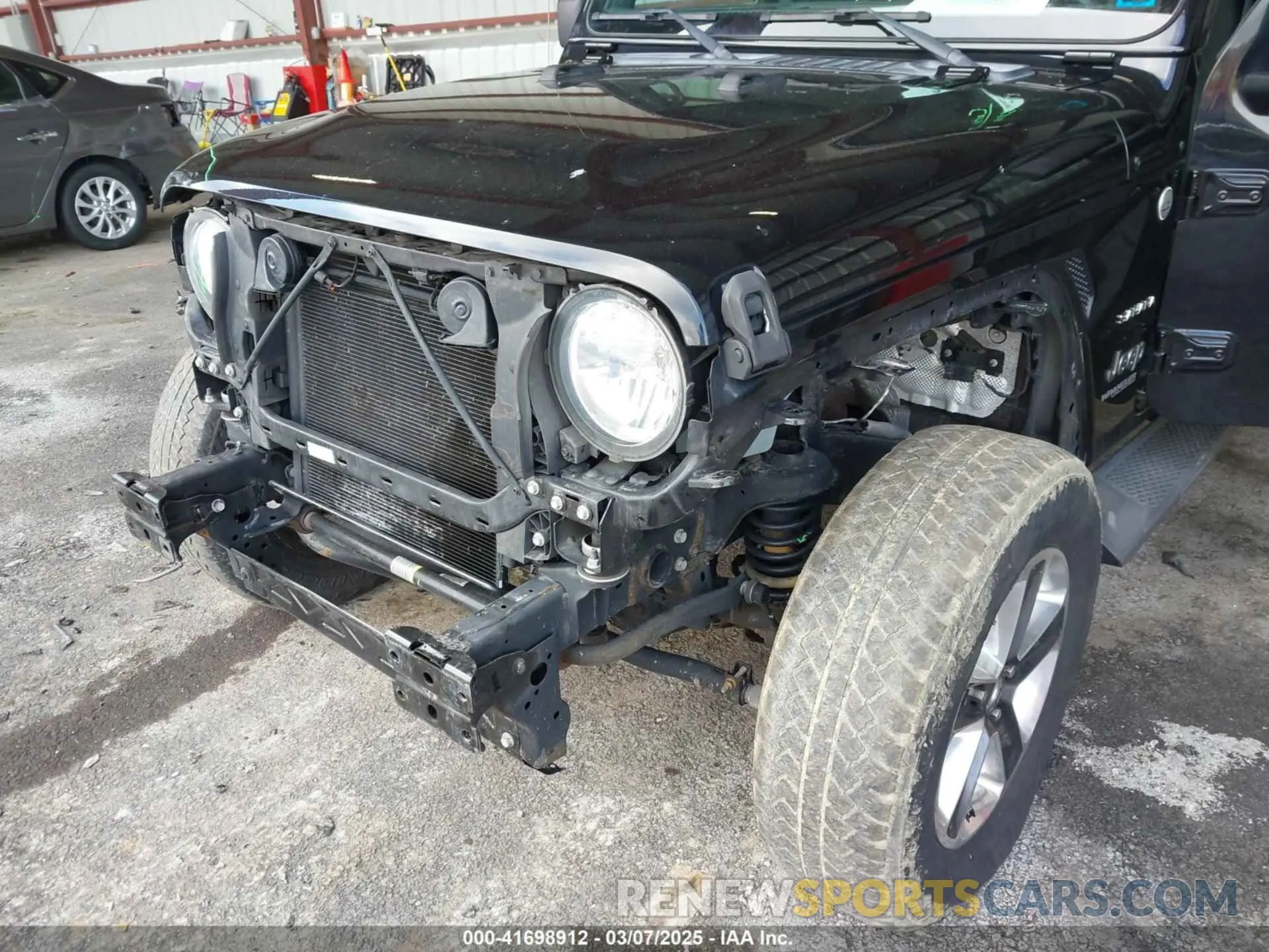 6 fotografías del automóvil dañado 1C4HJXEG5KW532861 JEEP WRANGLER UNLIMITED 2019