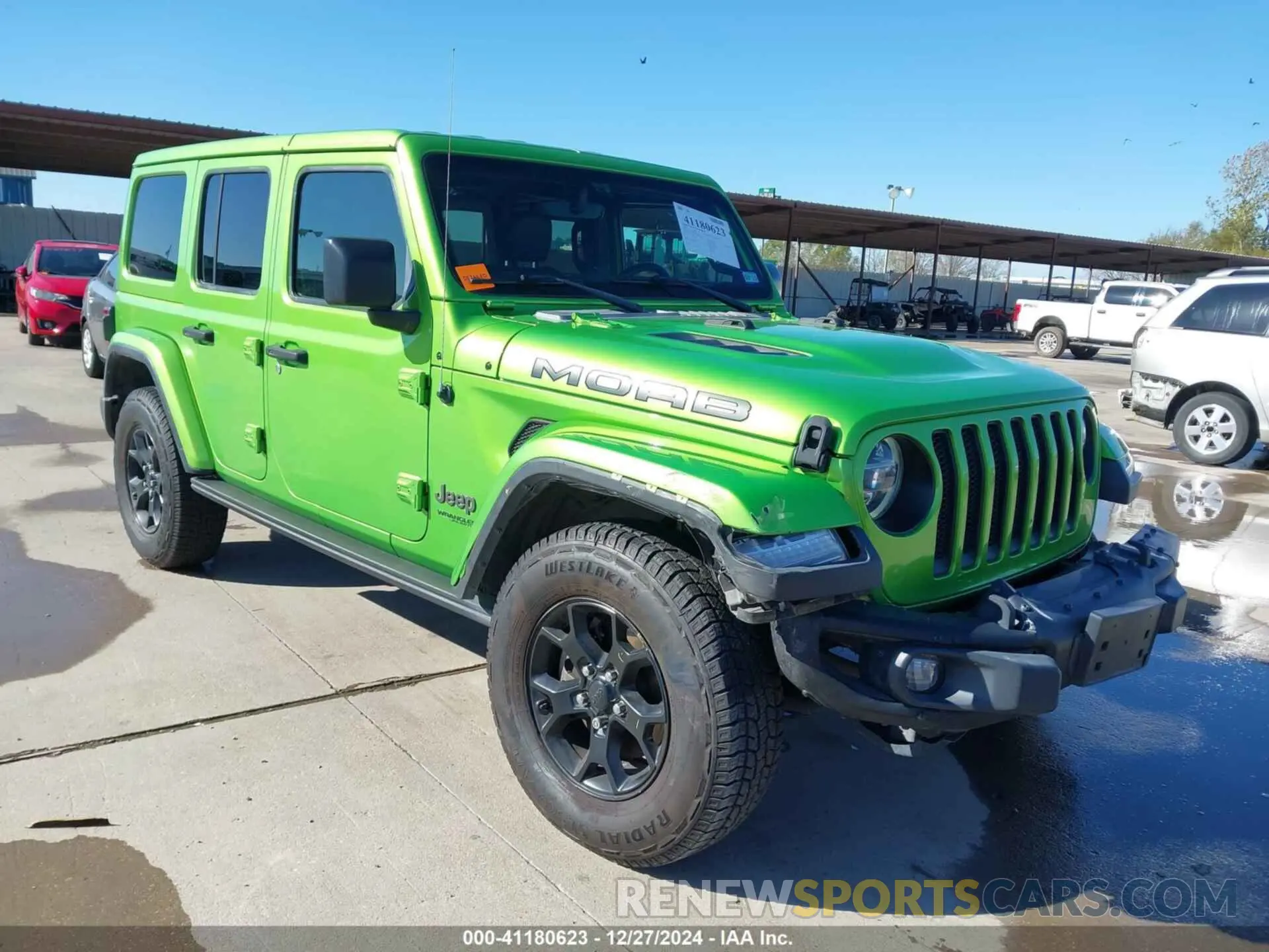 1 fotografías del automóvil dañado 1C4HJXEG7KW505032 JEEP WRANGLER UNLIMITED 2019