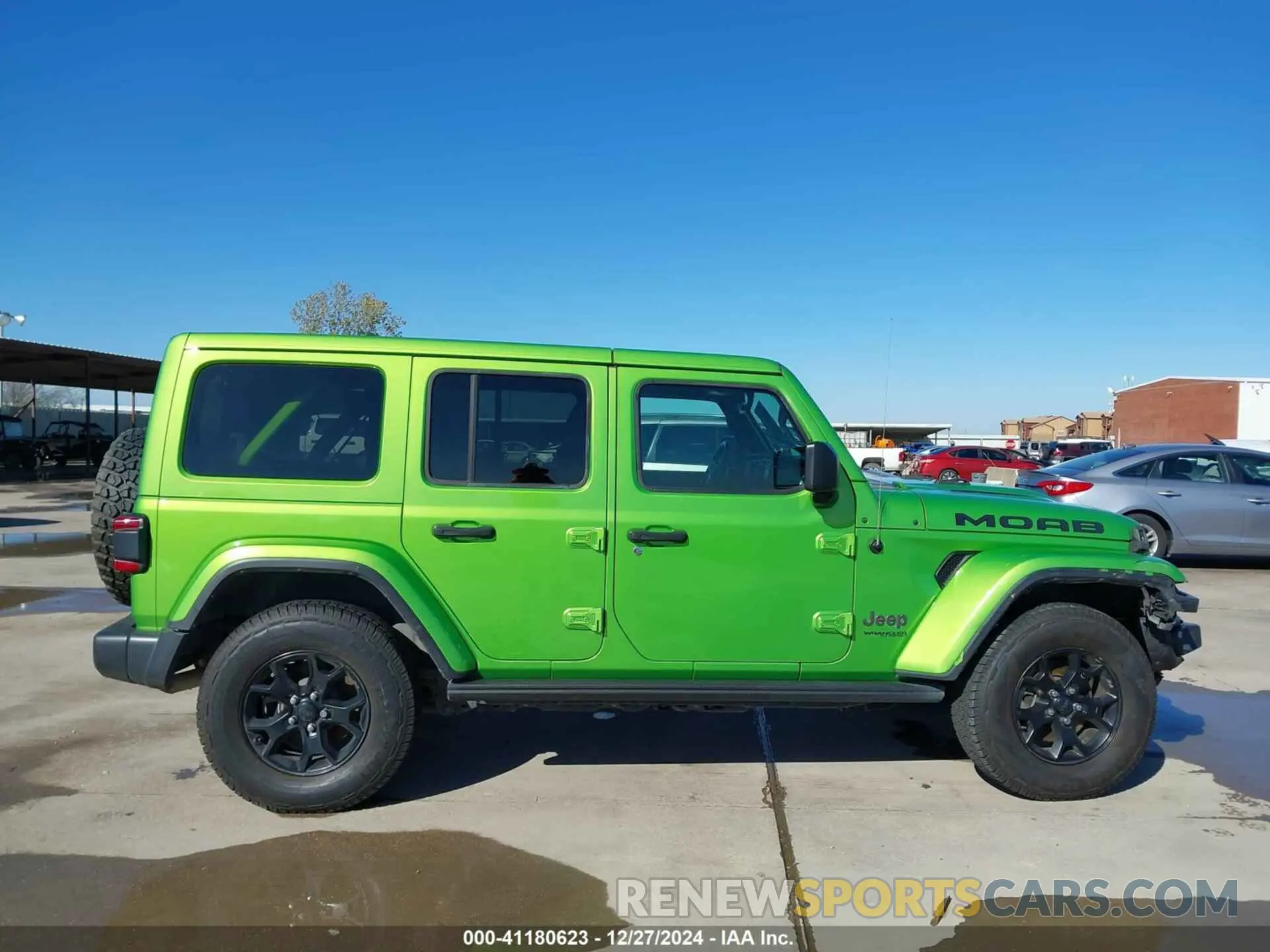 13 fotografías del automóvil dañado 1C4HJXEG7KW505032 JEEP WRANGLER UNLIMITED 2019