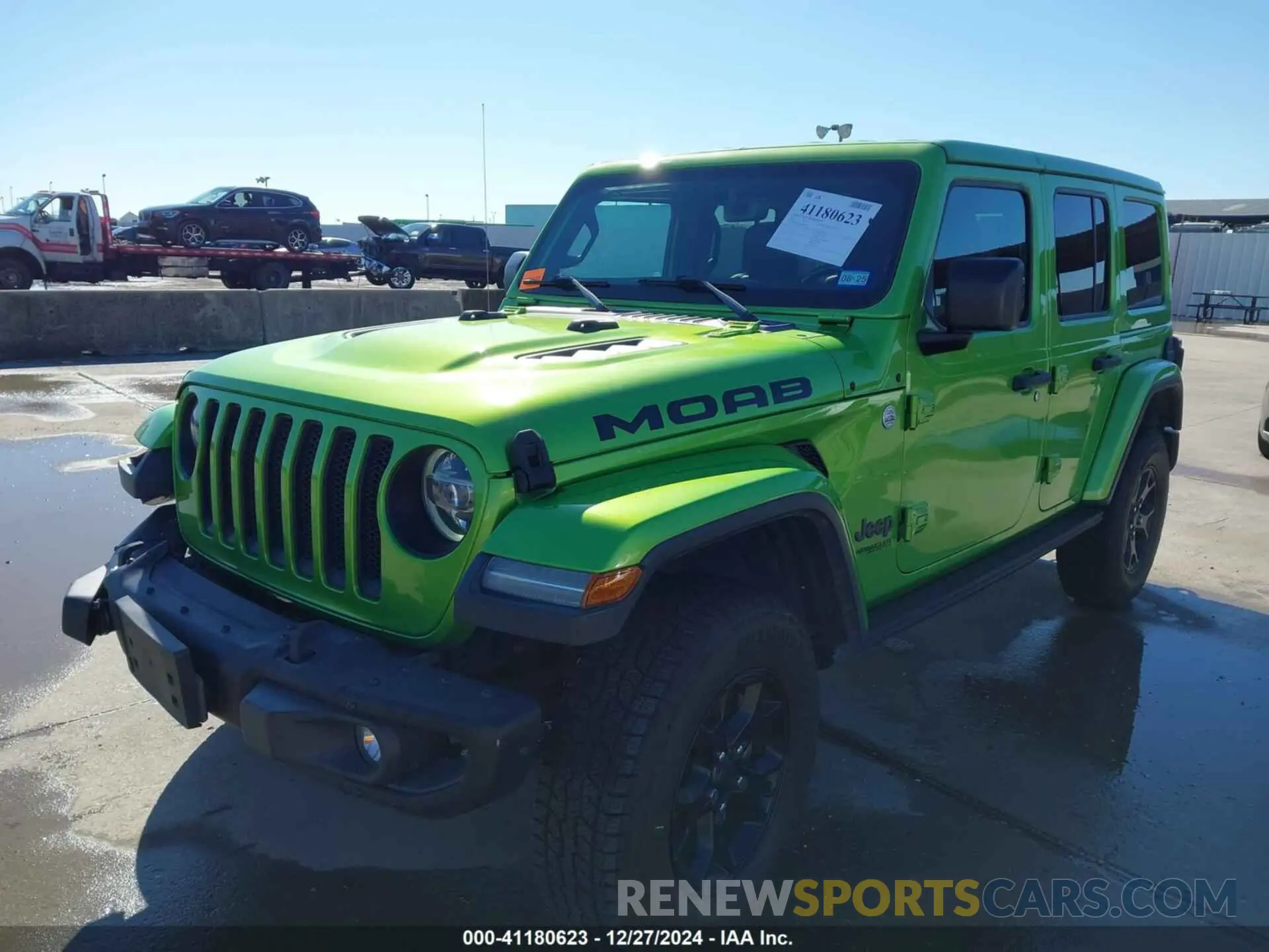 2 fotografías del automóvil dañado 1C4HJXEG7KW505032 JEEP WRANGLER UNLIMITED 2019