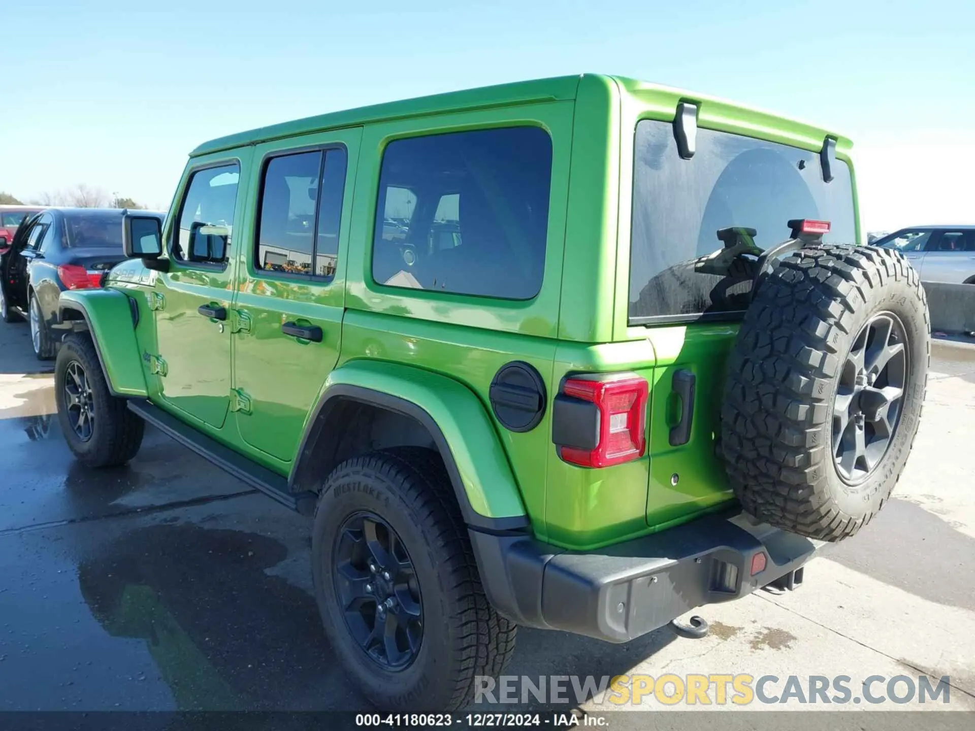 3 fotografías del automóvil dañado 1C4HJXEG7KW505032 JEEP WRANGLER UNLIMITED 2019