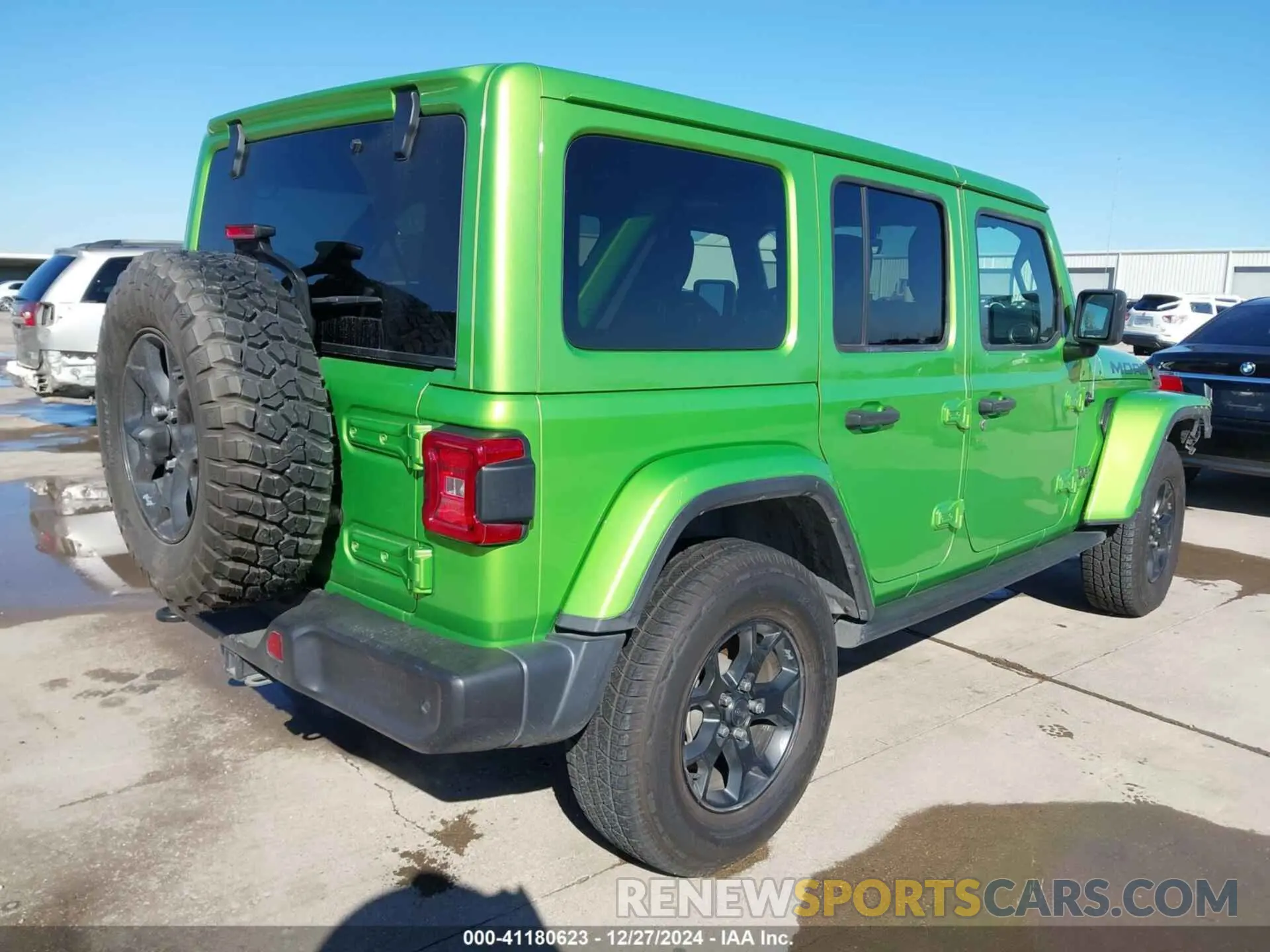 4 fotografías del automóvil dañado 1C4HJXEG7KW505032 JEEP WRANGLER UNLIMITED 2019