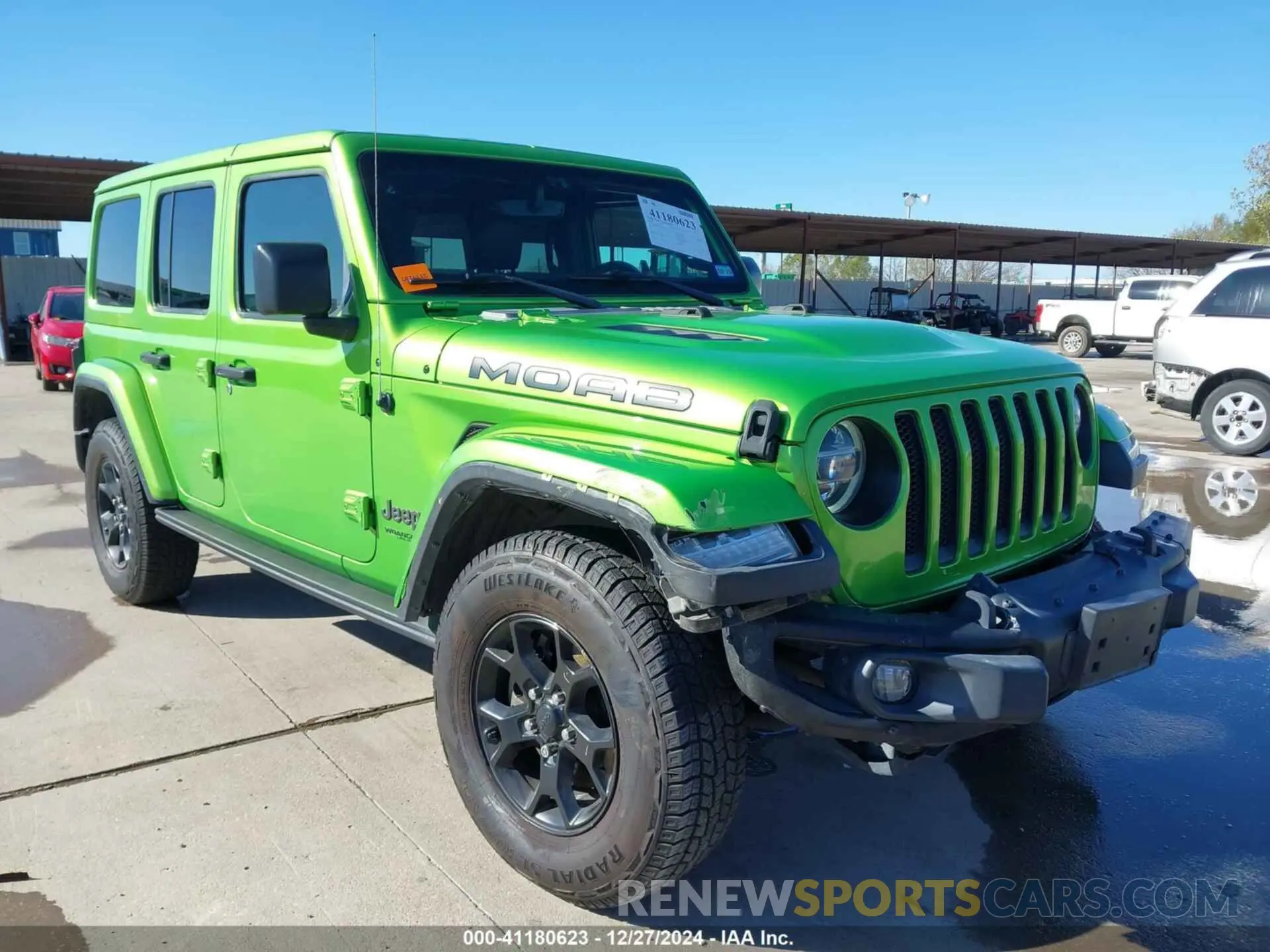 6 fotografías del automóvil dañado 1C4HJXEG7KW505032 JEEP WRANGLER UNLIMITED 2019