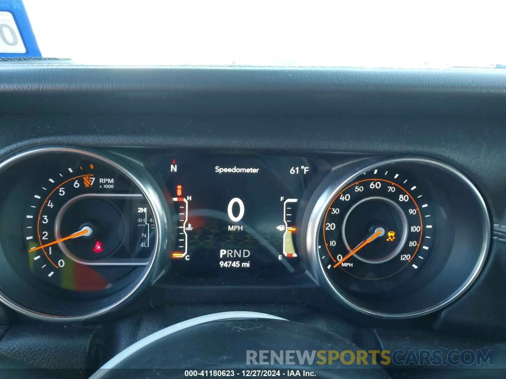 7 fotografías del automóvil dañado 1C4HJXEG7KW505032 JEEP WRANGLER UNLIMITED 2019