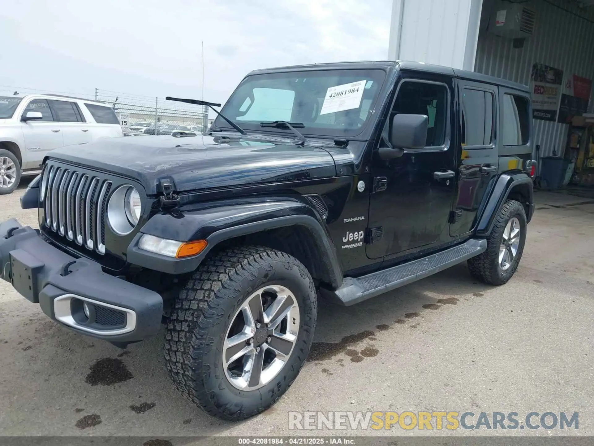 2 fotografías del automóvil dañado 1C4HJXEG8KW541120 JEEP WRANGLER UNLIMITED 2019
