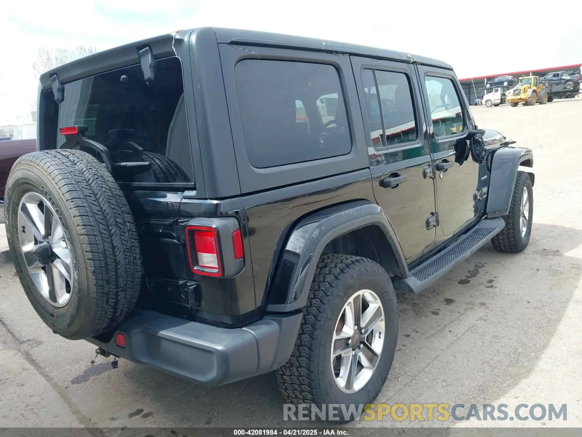 4 fotografías del automóvil dañado 1C4HJXEG8KW541120 JEEP WRANGLER UNLIMITED 2019