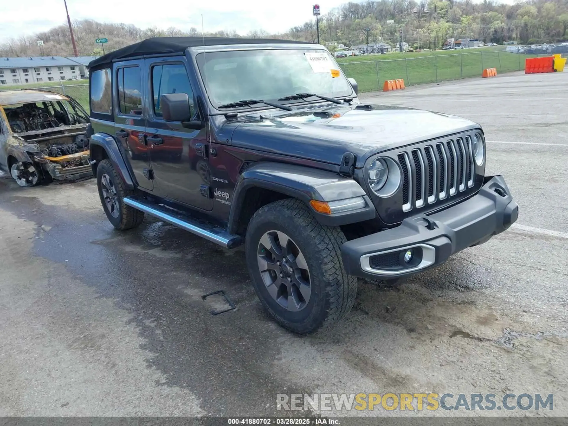 1 fotografías del automóvil dañado 1C4HJXEN3KW622167 JEEP WRANGLER UNLIMITED 2019