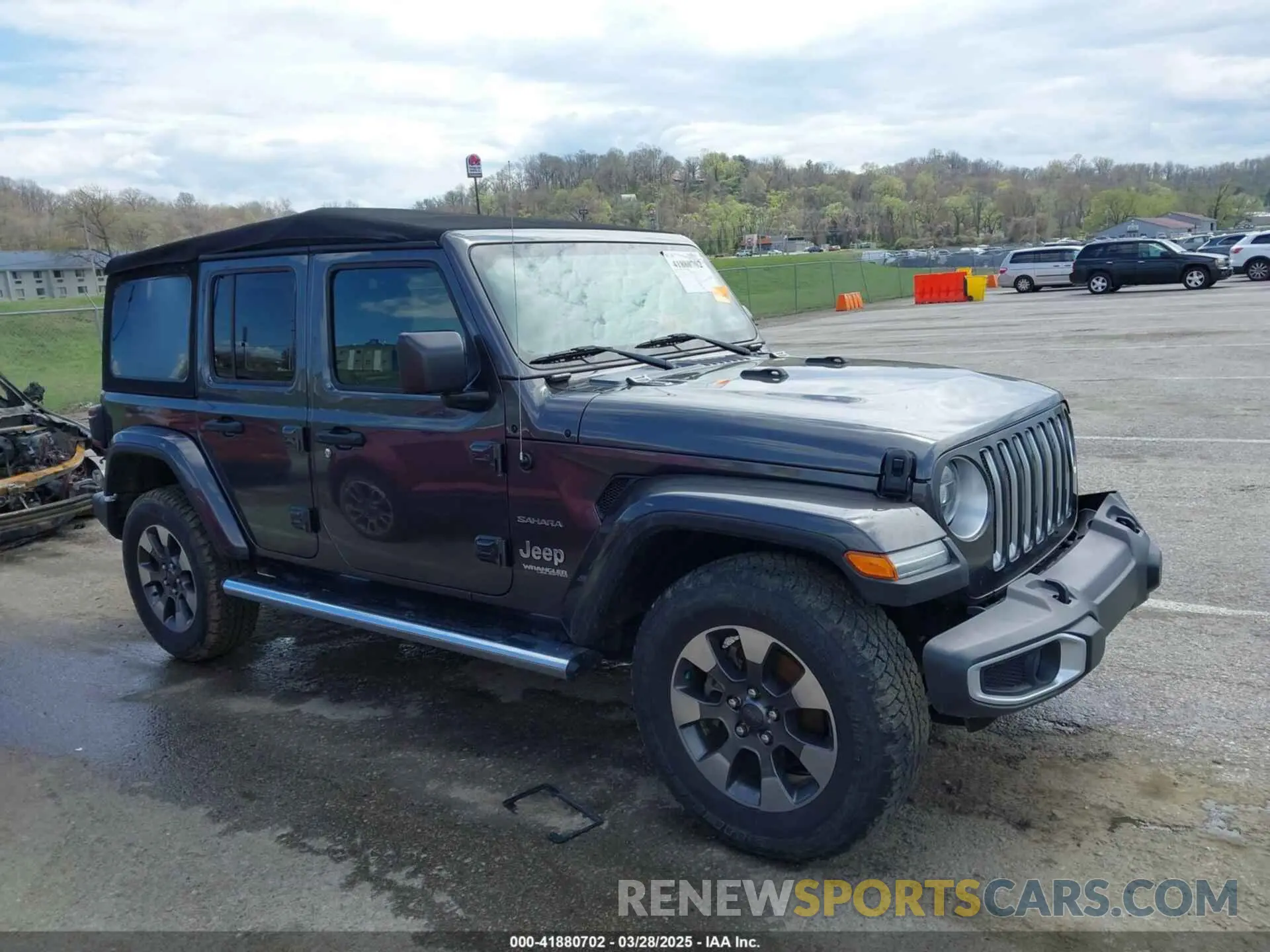 14 fotografías del automóvil dañado 1C4HJXEN3KW622167 JEEP WRANGLER UNLIMITED 2019