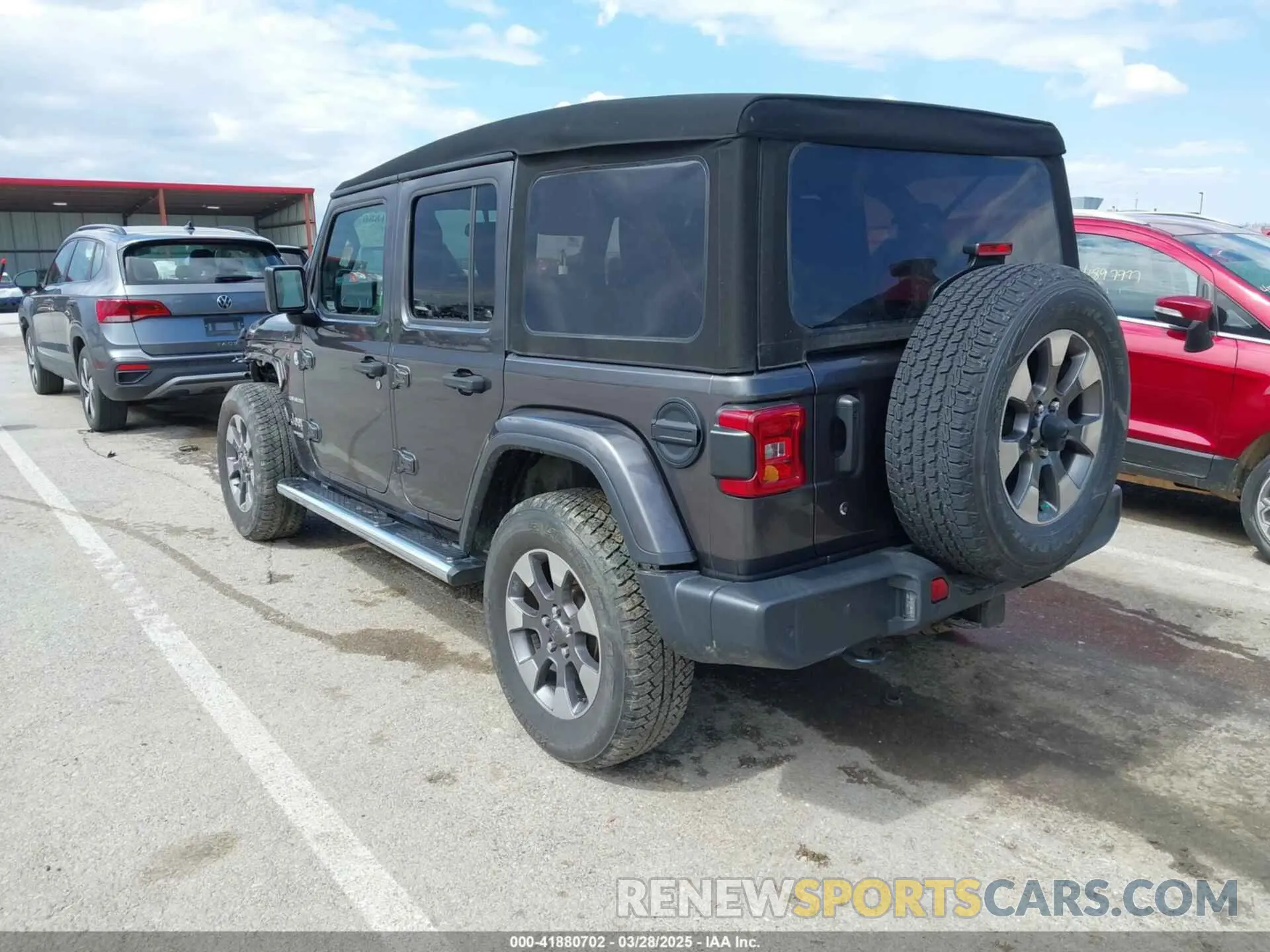 3 fotografías del automóvil dañado 1C4HJXEN3KW622167 JEEP WRANGLER UNLIMITED 2019