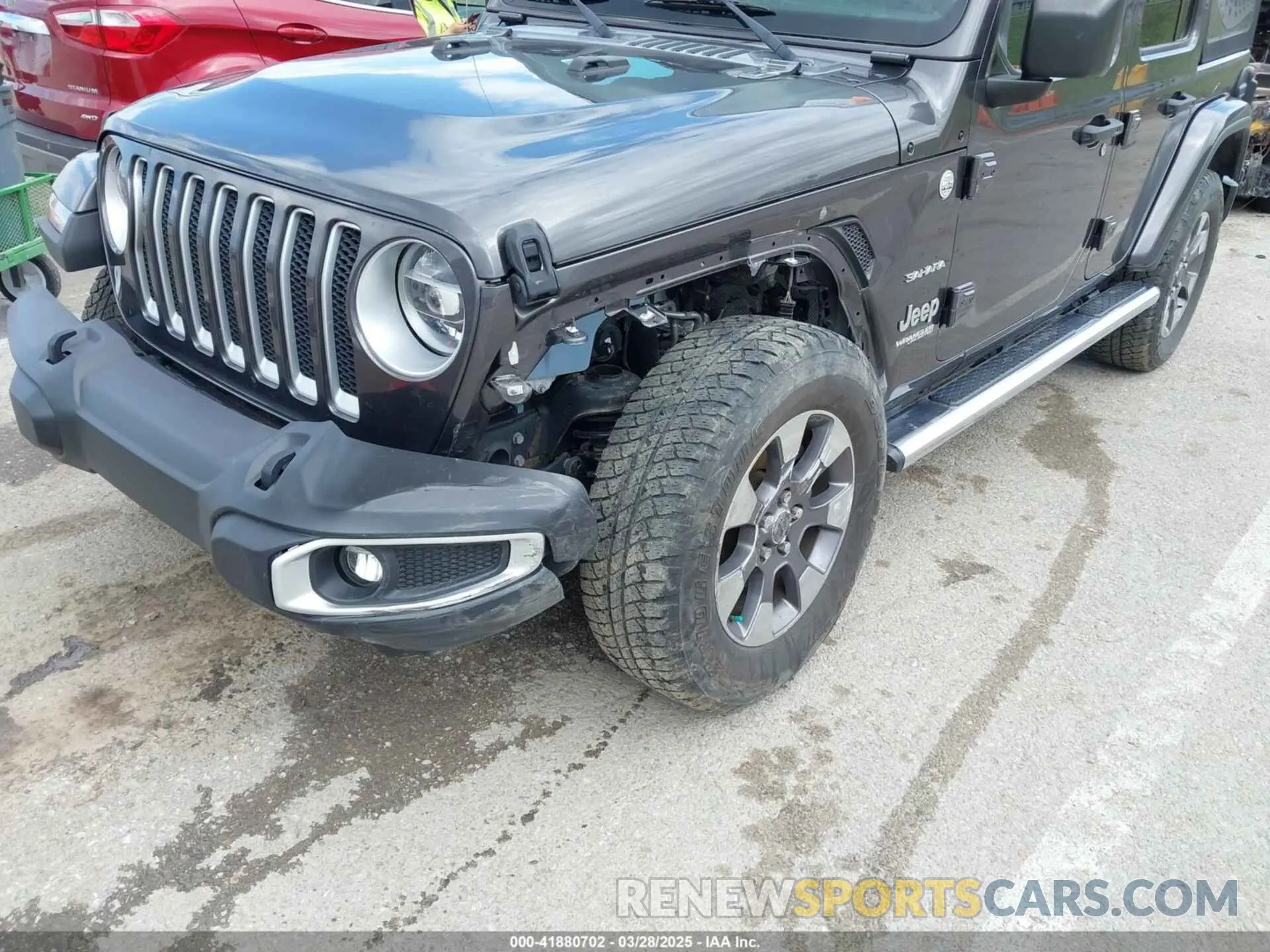 6 fotografías del automóvil dañado 1C4HJXEN3KW622167 JEEP WRANGLER UNLIMITED 2019