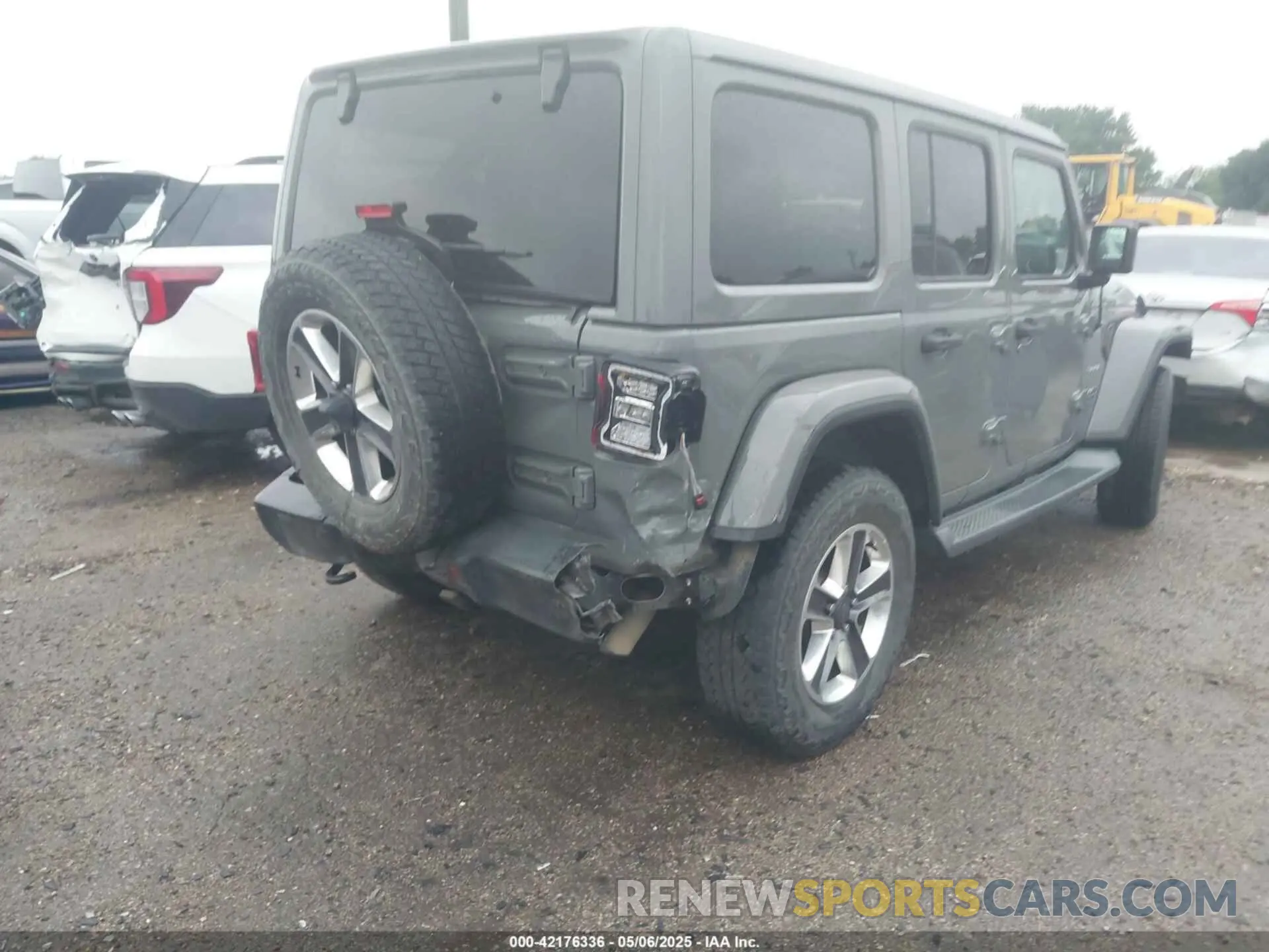 4 fotografías del automóvil dañado 1C4HJXEN6KW500998 JEEP WRANGLER UNLIMITED 2019