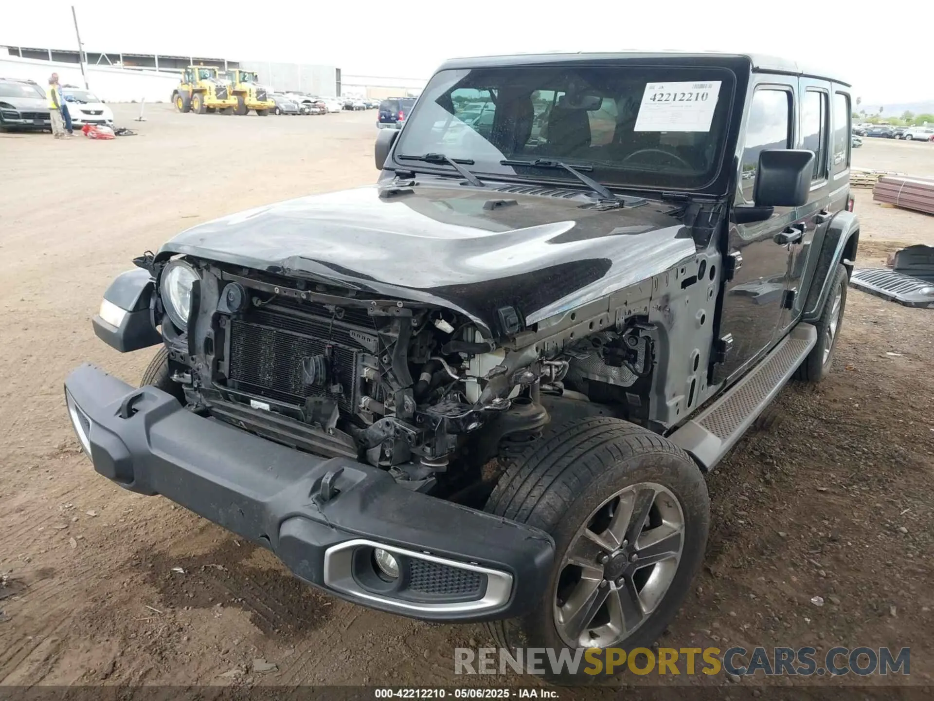 6 fotografías del automóvil dañado 1C4HJXEN6KW507563 JEEP WRANGLER UNLIMITED 2019